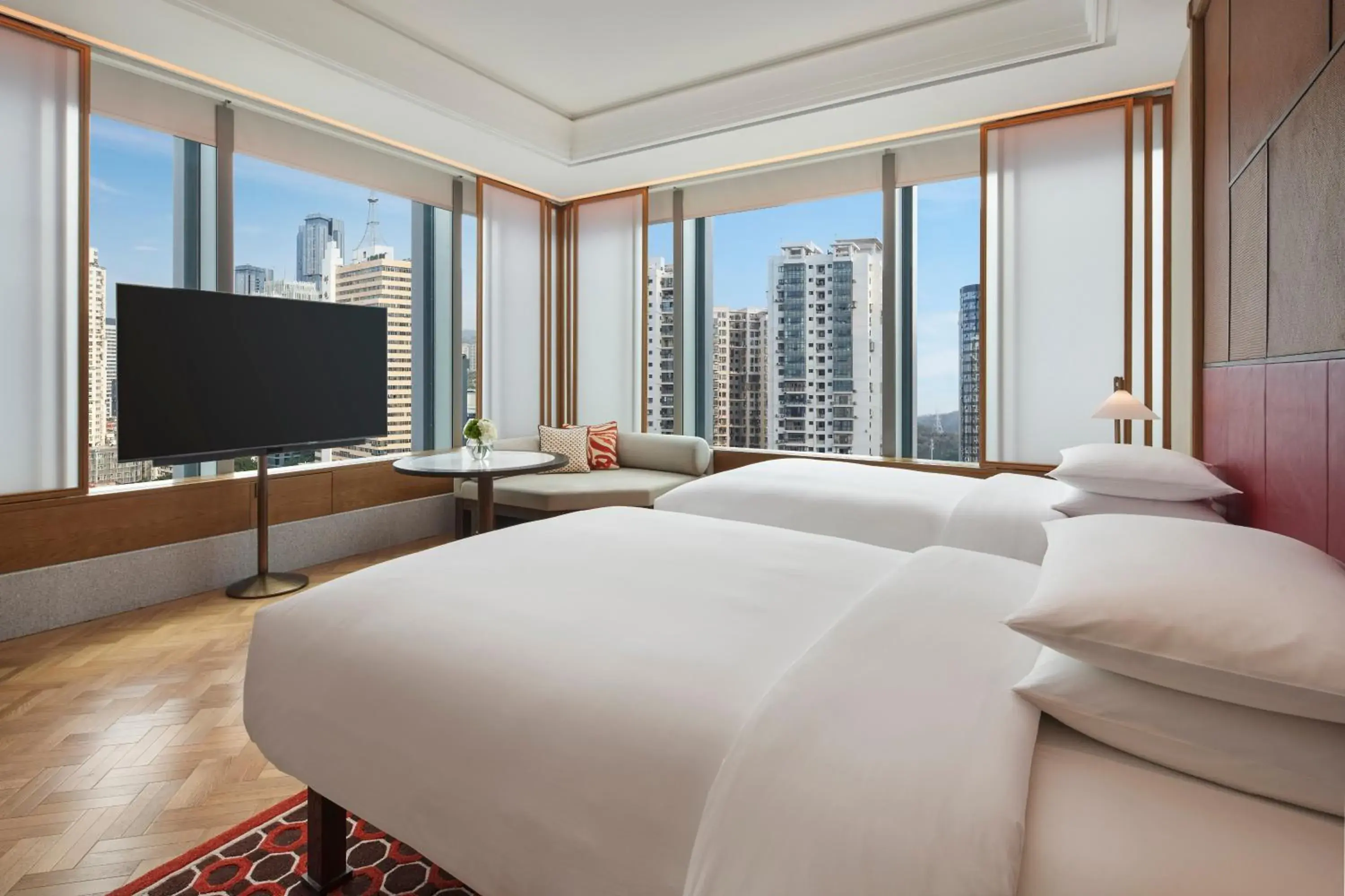Premium Twin Room in Andaz Xiamen, By Hyatt Premium Twin Room in Andaz Xiamen, By Hyatt