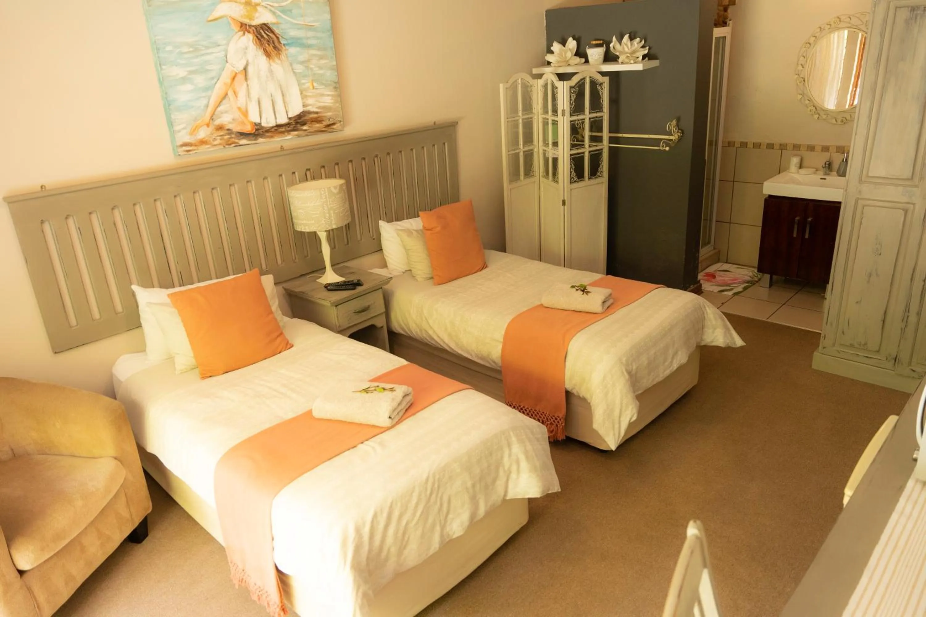 Bedroom, Bed in L'anda Guesthouse & self catering