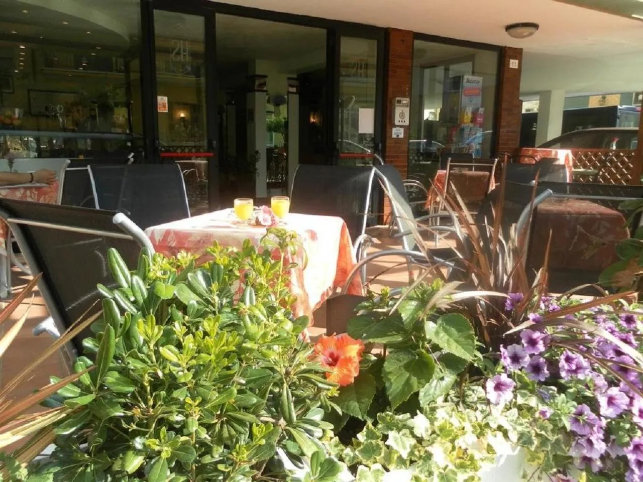 Decorative detail in Hotel Sonne