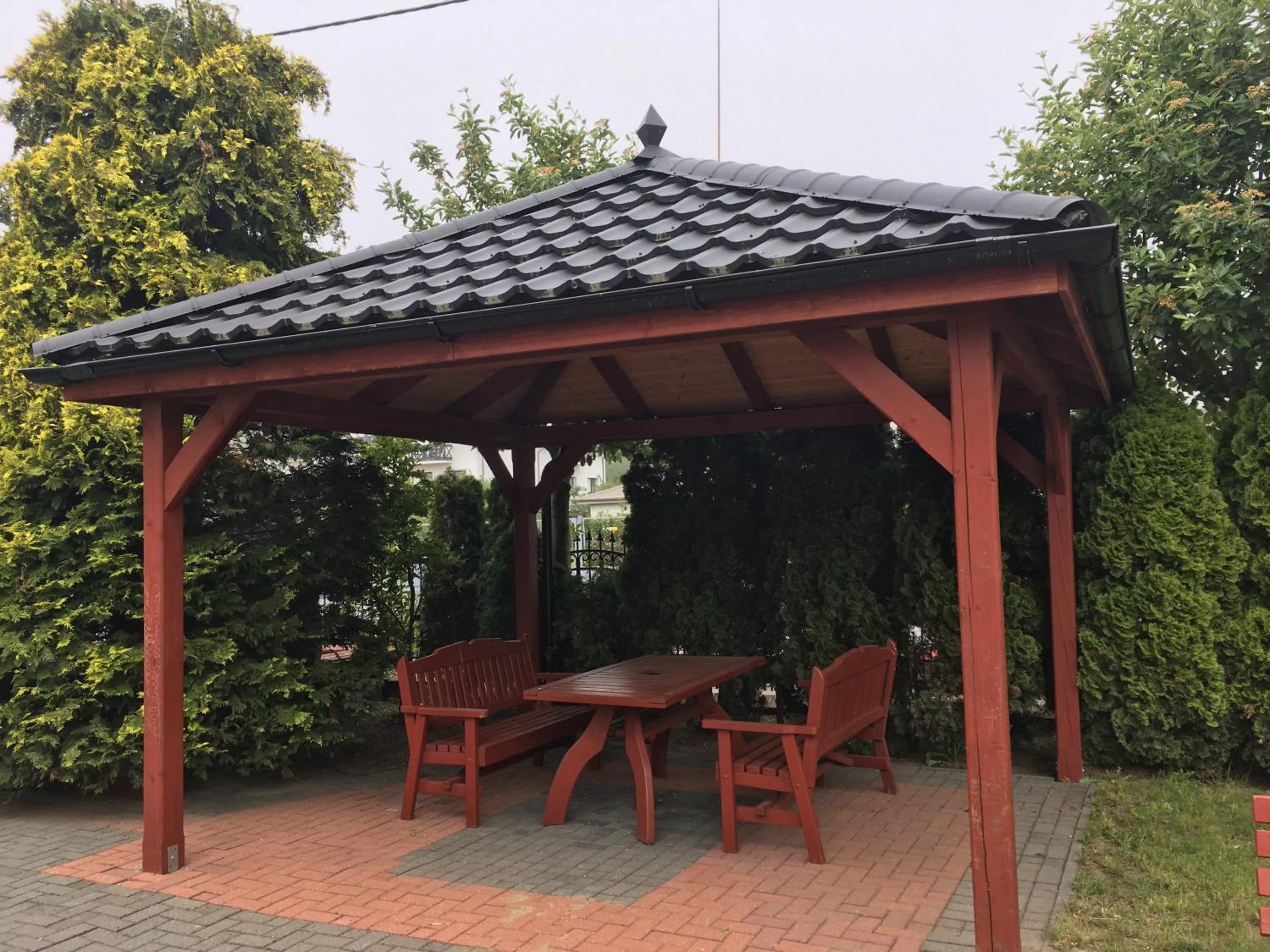 BBQ facilities in Ośrodek Wczasowy Magnat