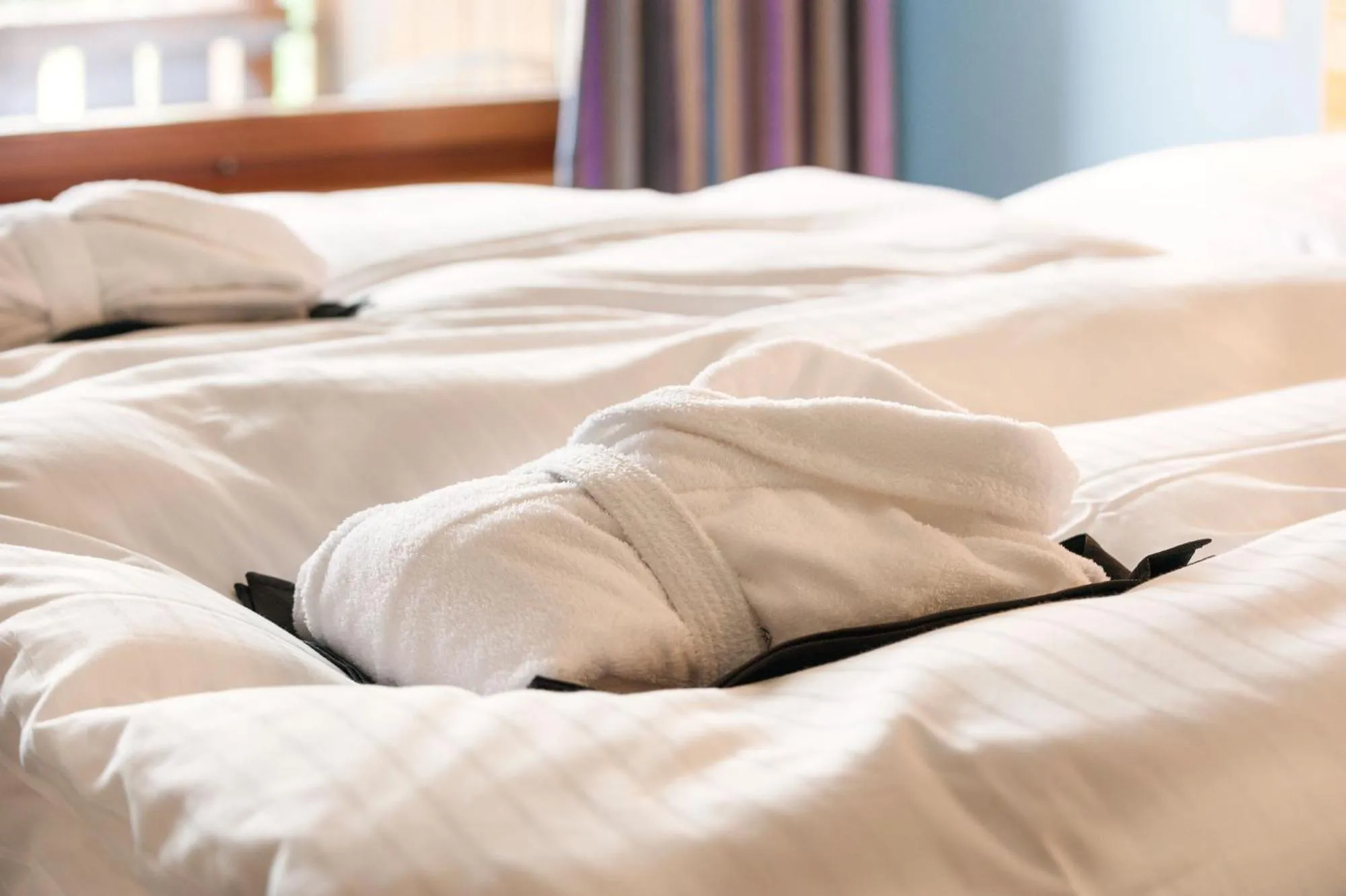 Decorative detail, Bed in Wellness Hotel Stoos