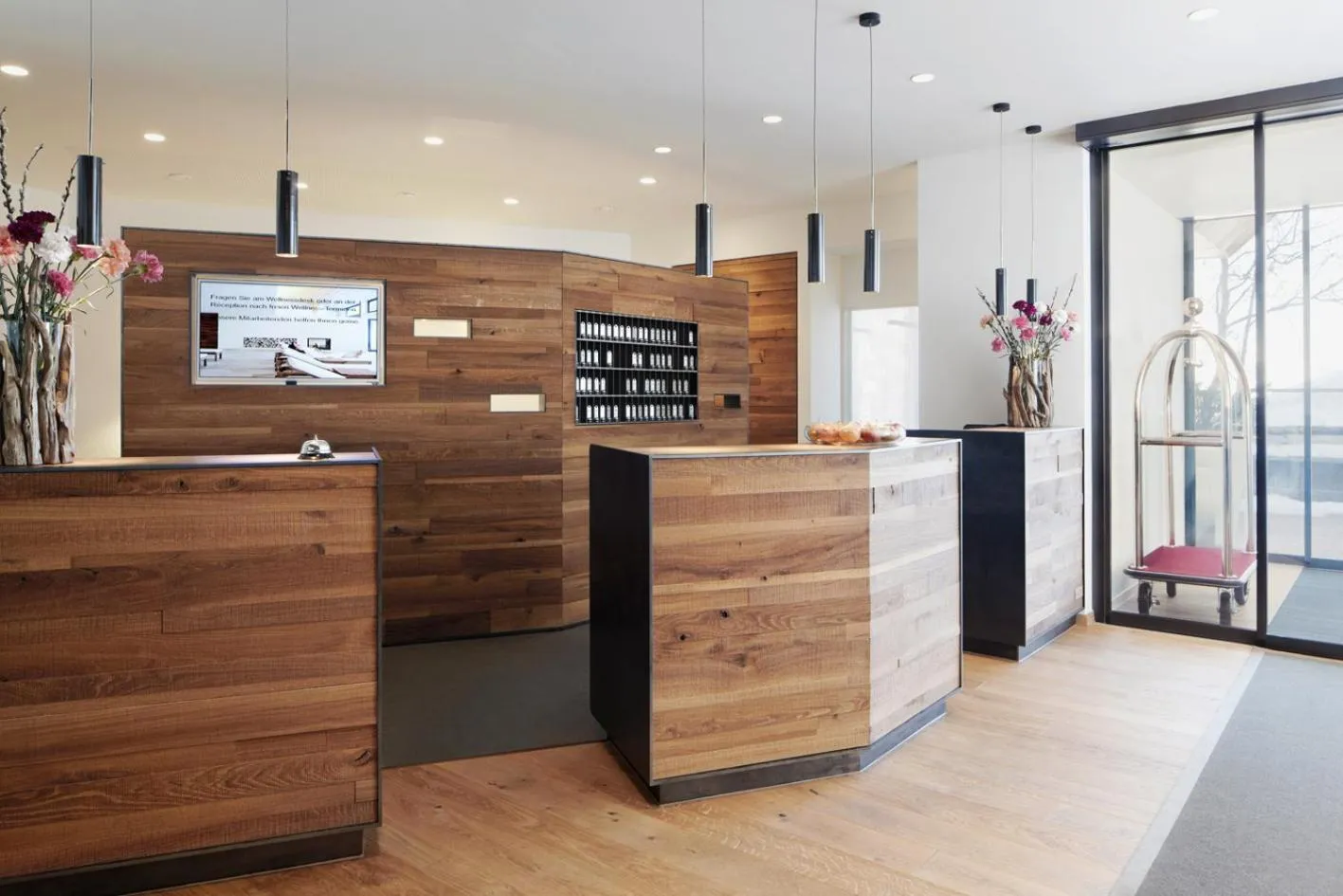 Lobby or reception in Wellness Hotel Stoos