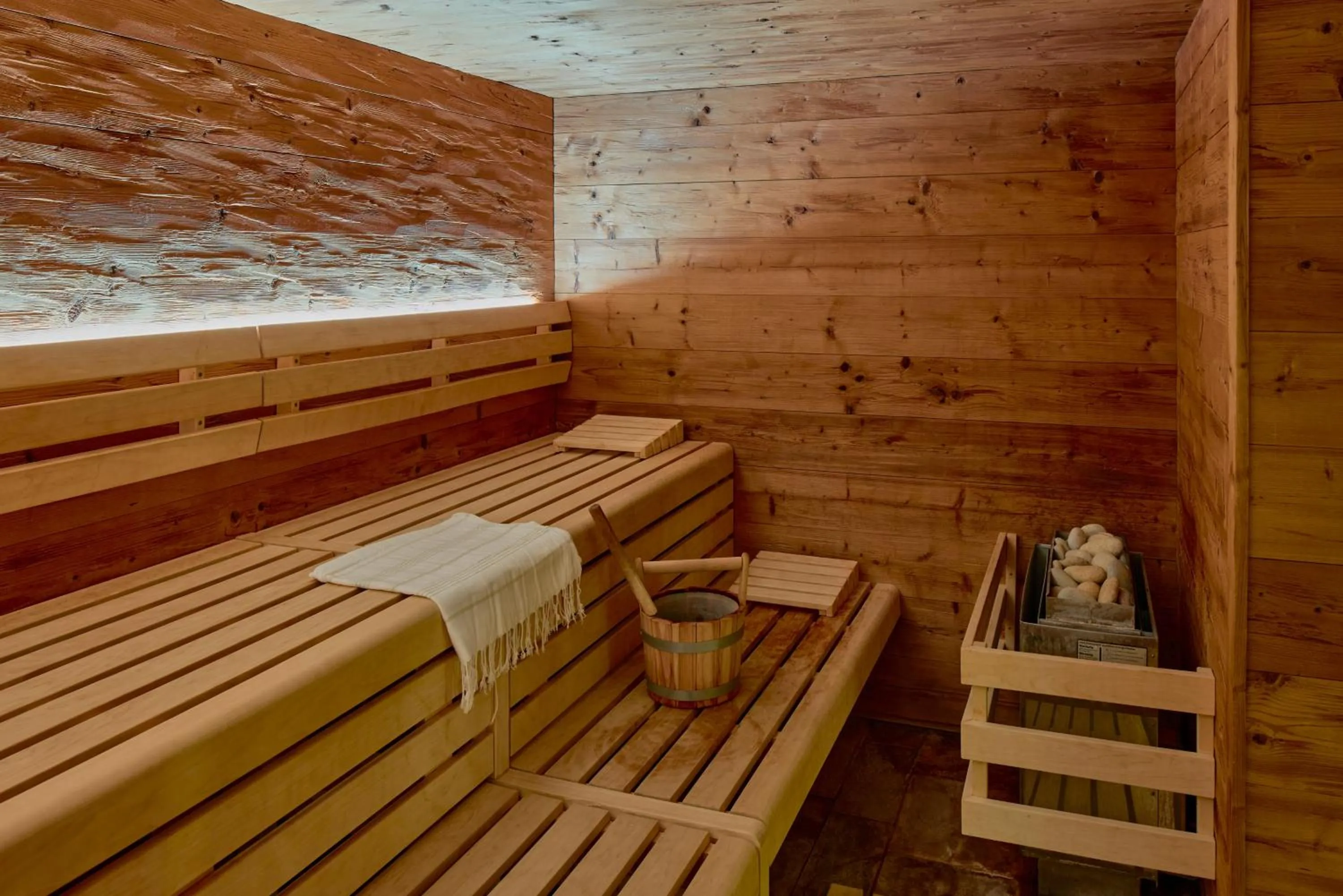 Sauna in Wellness Hotel Stoos