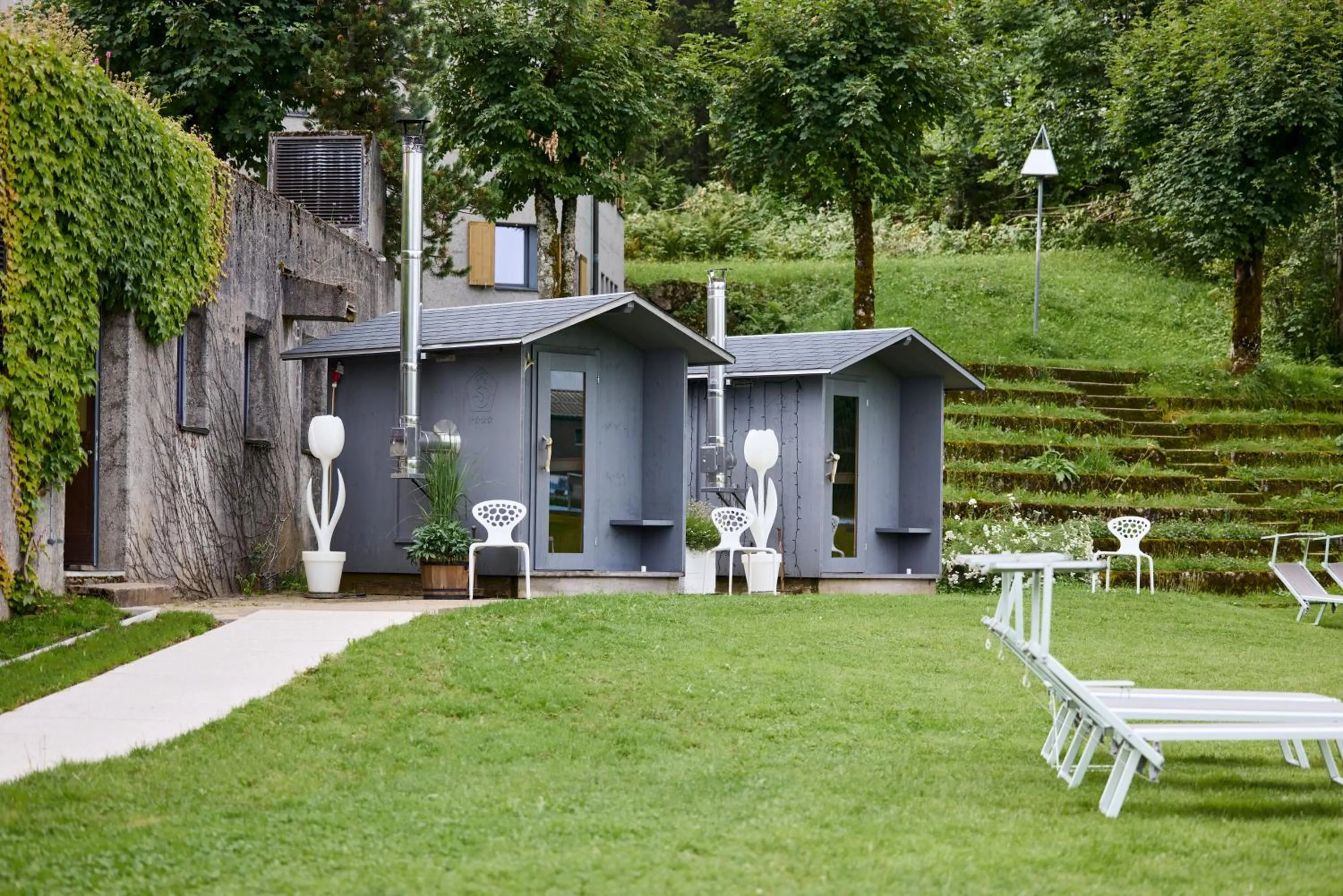 Garden in Wellness Hotel Stoos