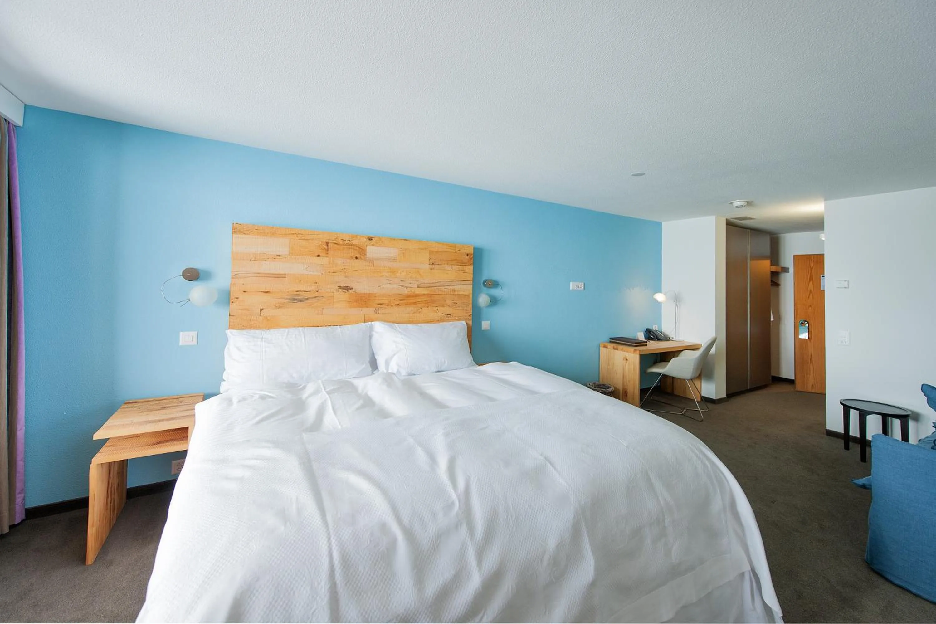 Photo of the whole room, Bed in Wellness Hotel Stoos