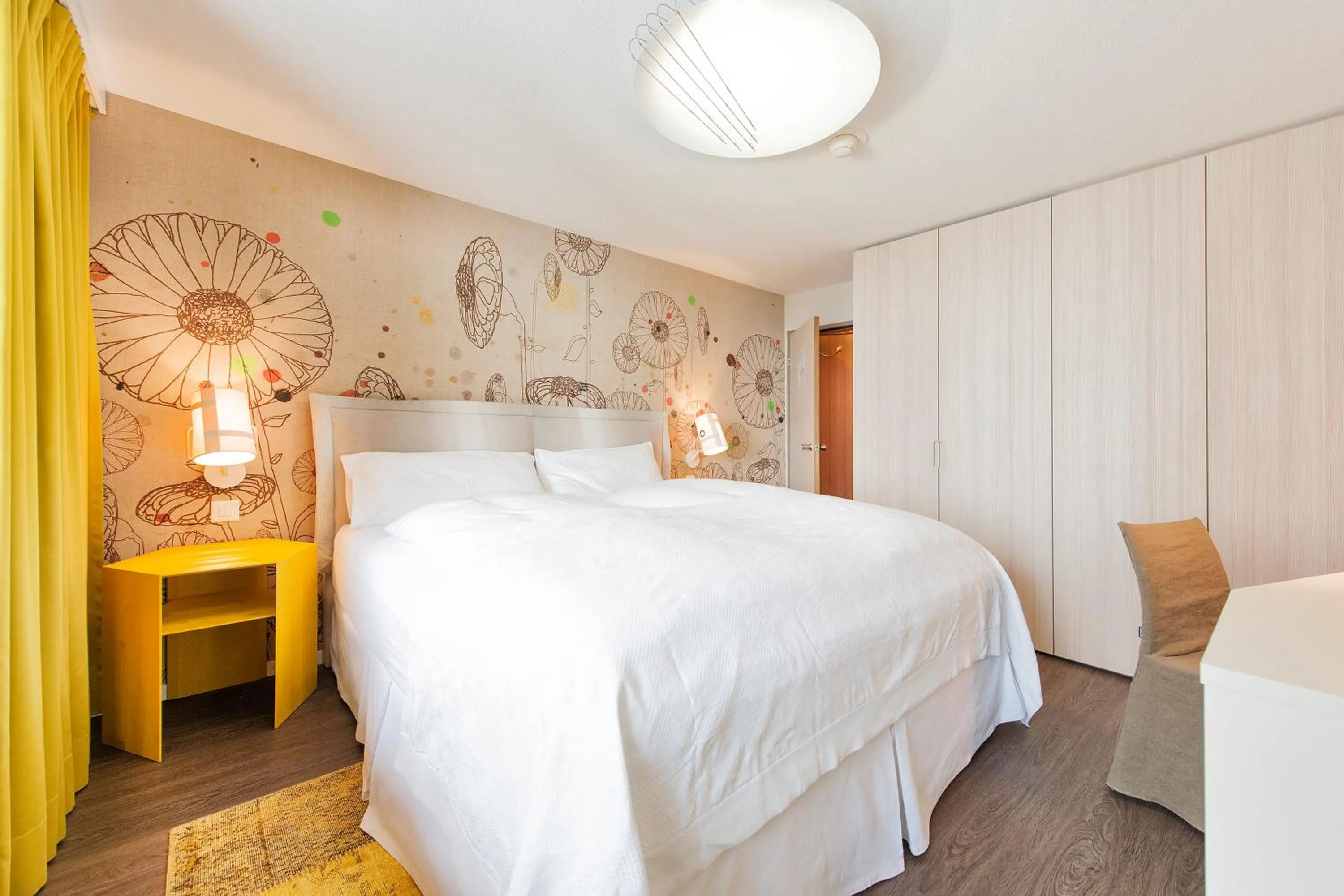 Bed in Wellness Hotel Stoos