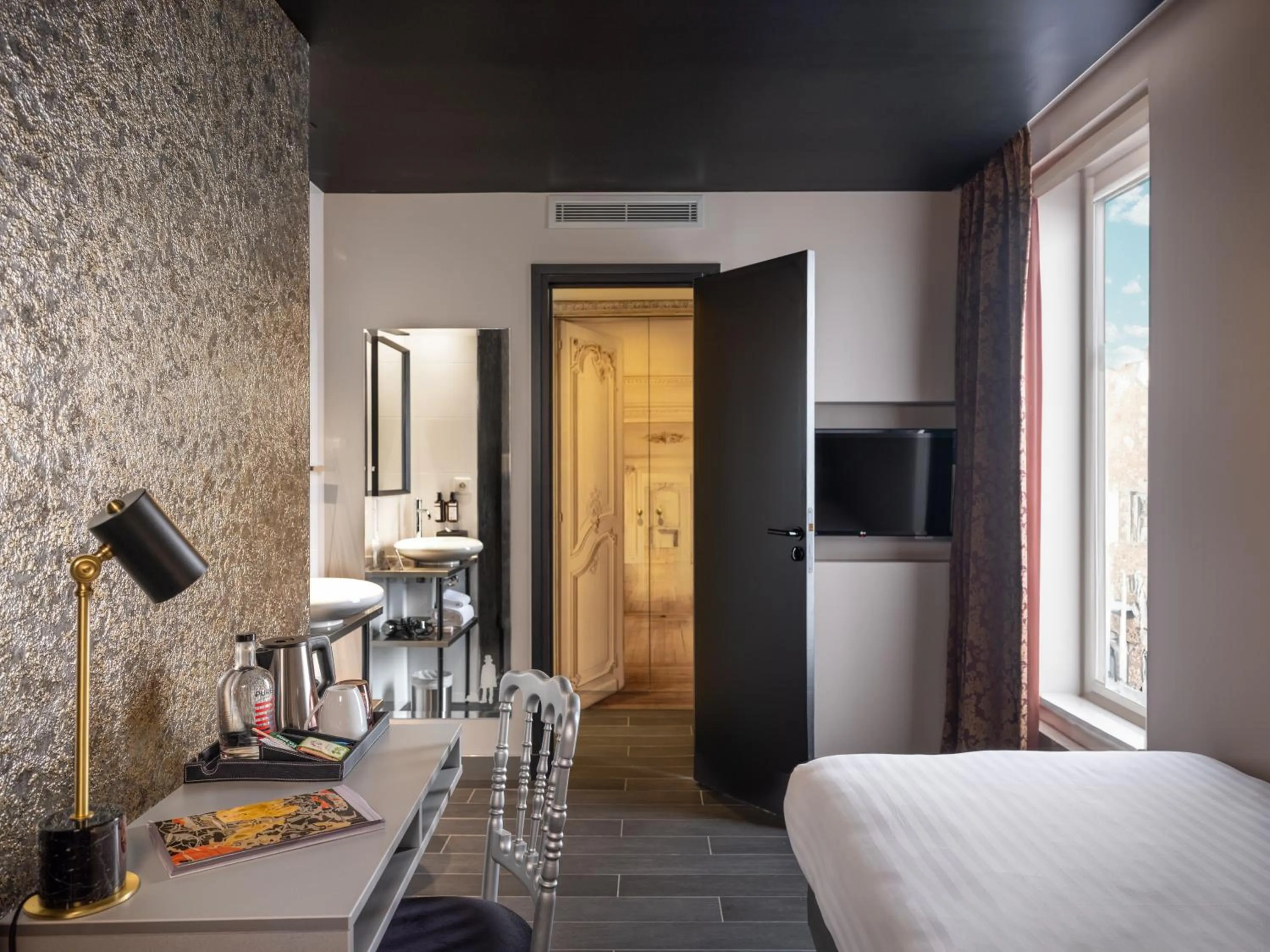 Bed in Grand Hotel Lafayette