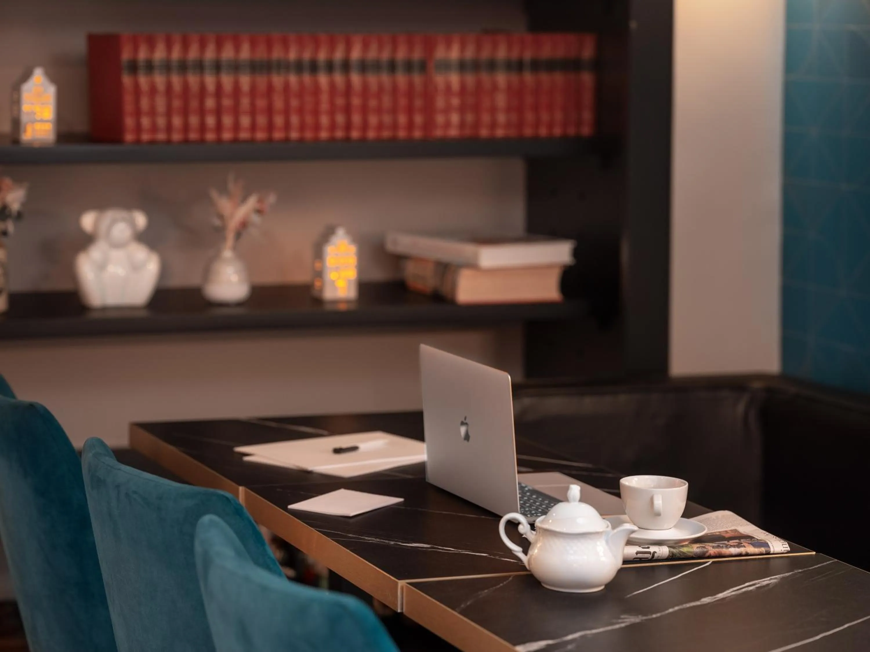 Lobby or reception in Grand Hotel Lafayette