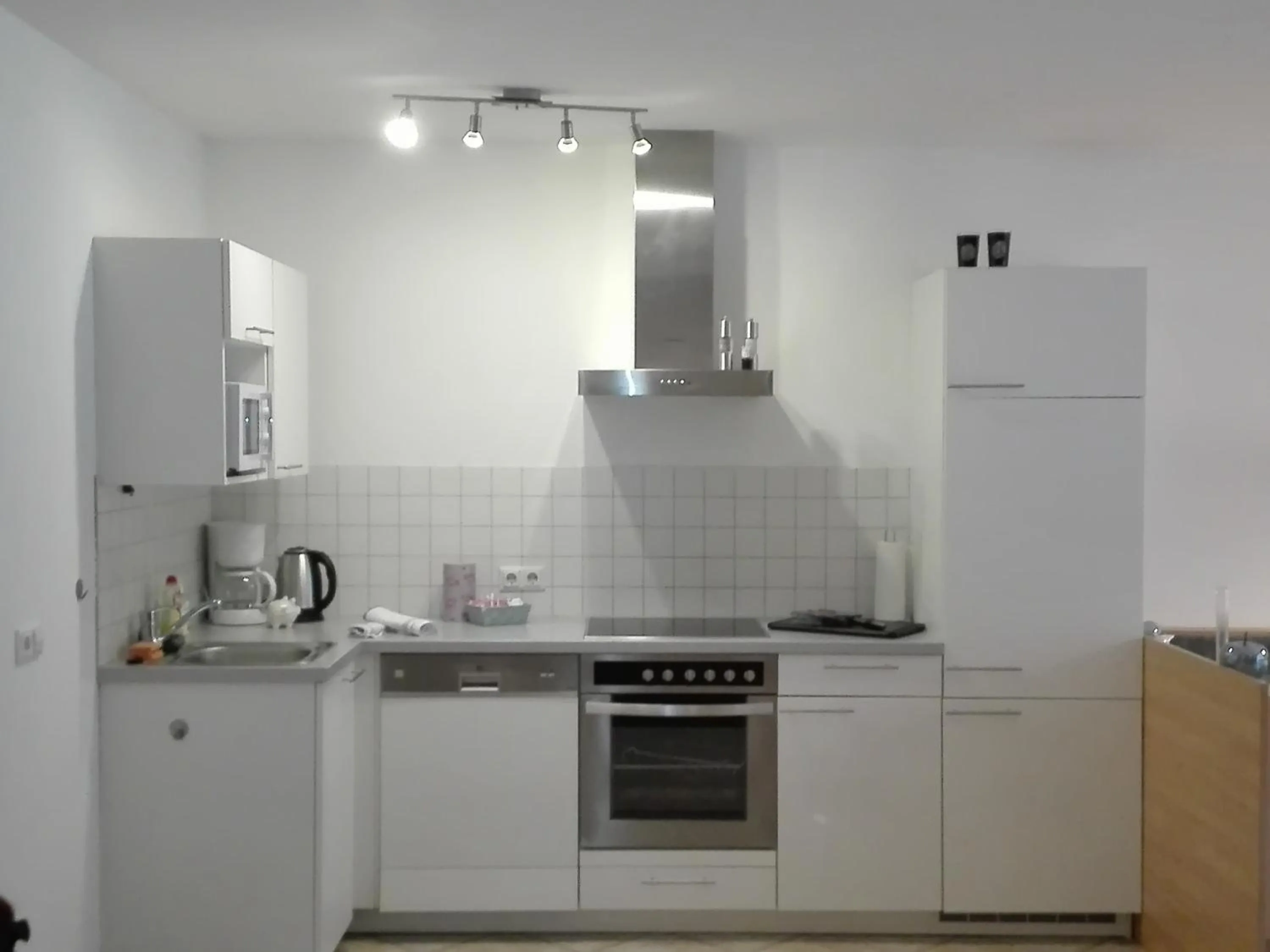 Kitchen or kitchenette in Panorama Spa Lodges DAS.SCHILLER