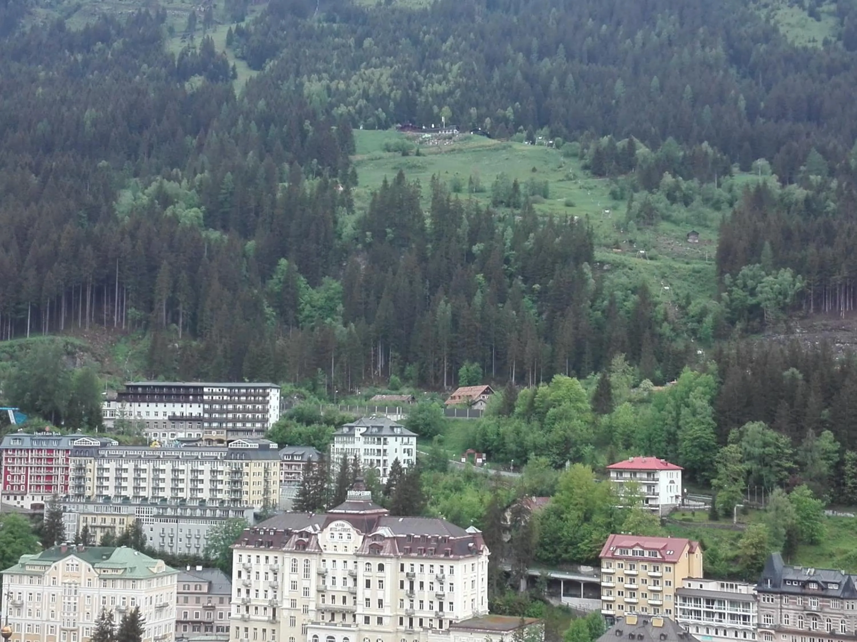 City view in Panorama Spa Lodges DAS.SCHILLER