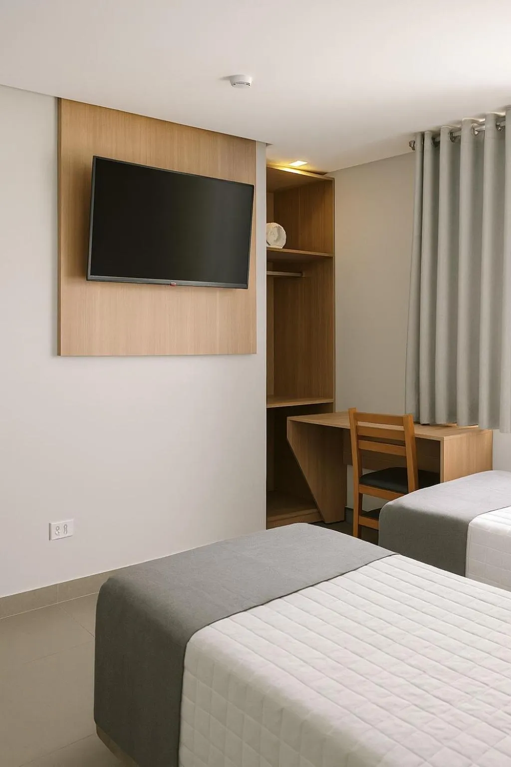 Bed in Hotel Solar Bela Vista