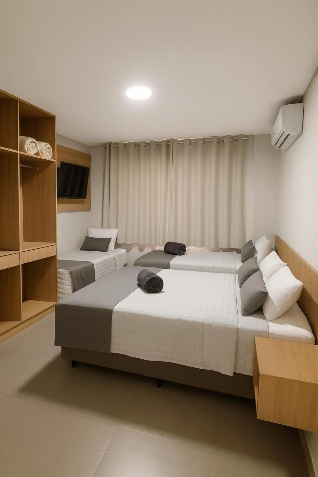 Bed in Hotel Solar Bela Vista