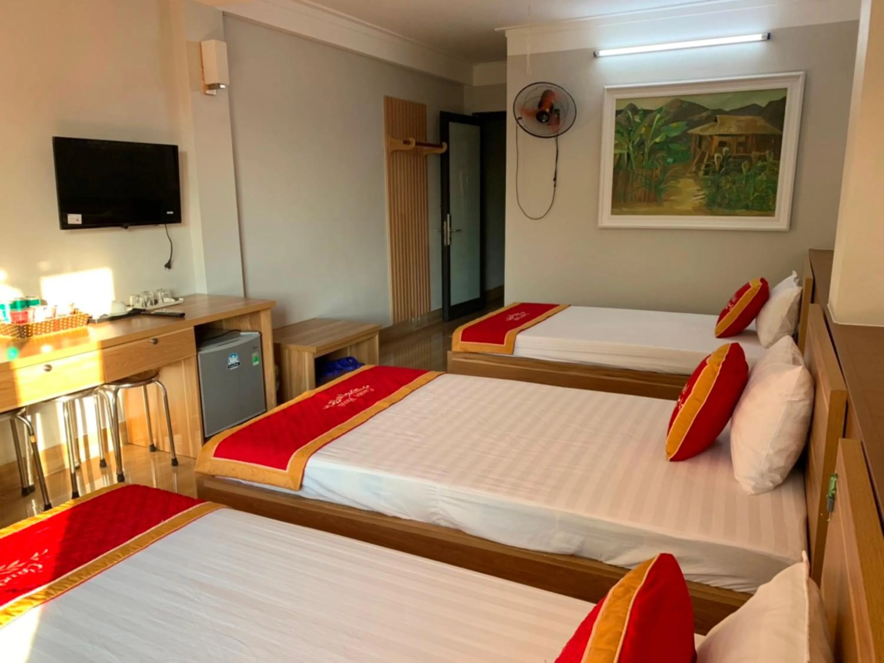 Bed in Candy Hotel Hạ Long