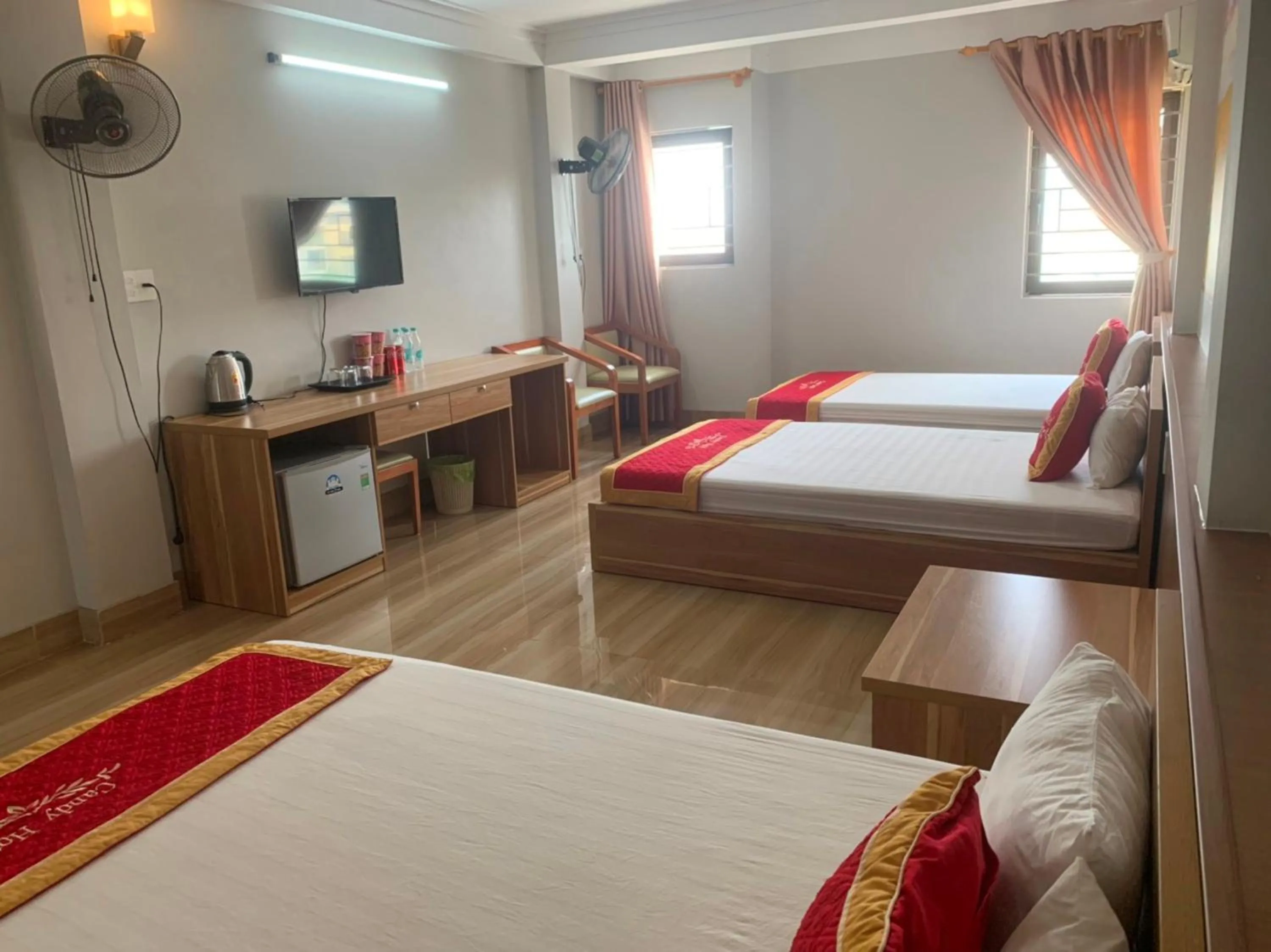 Bed in Candy Hotel Hạ Long