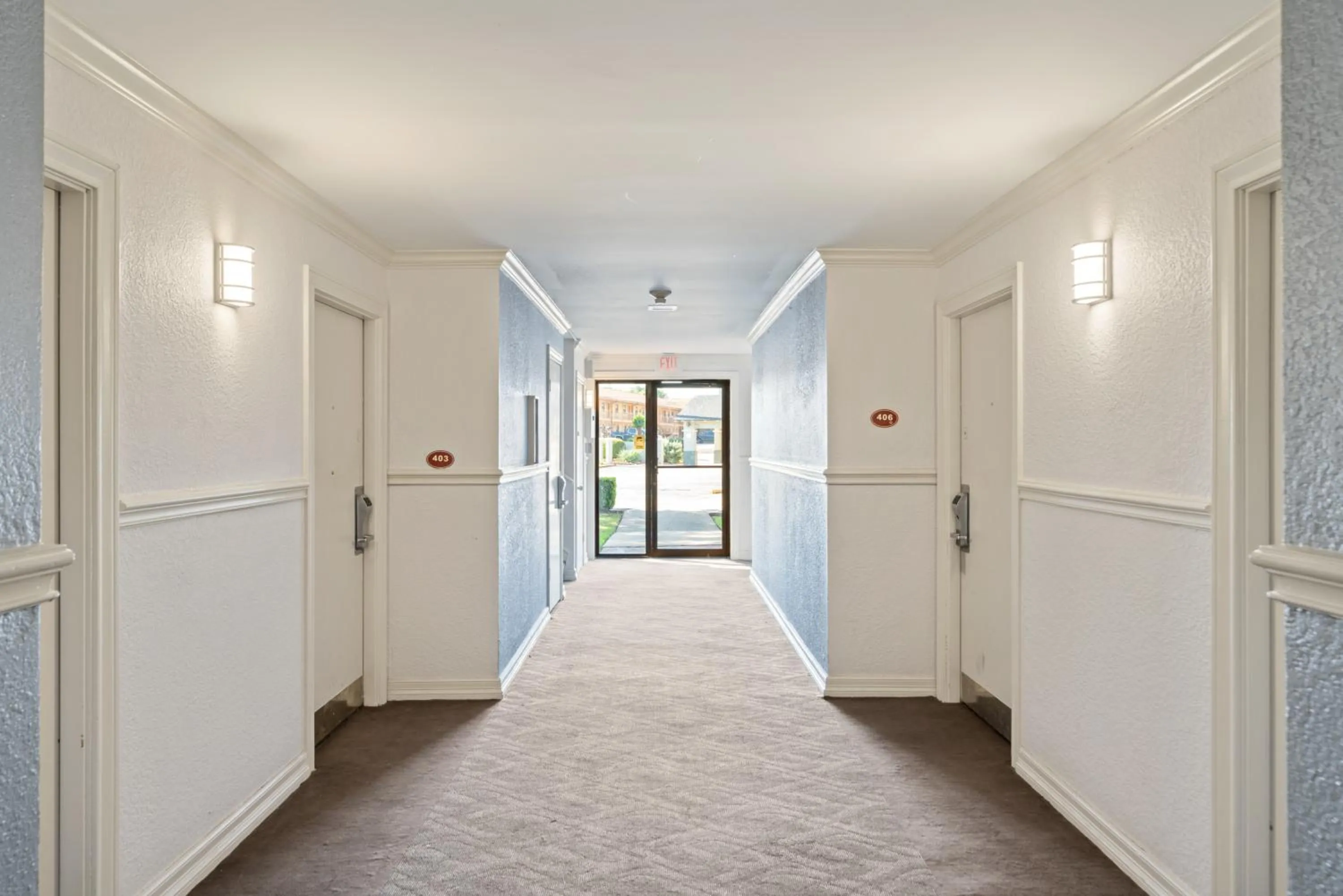 Property building in Americas Best Value Inn & Suites Brenham