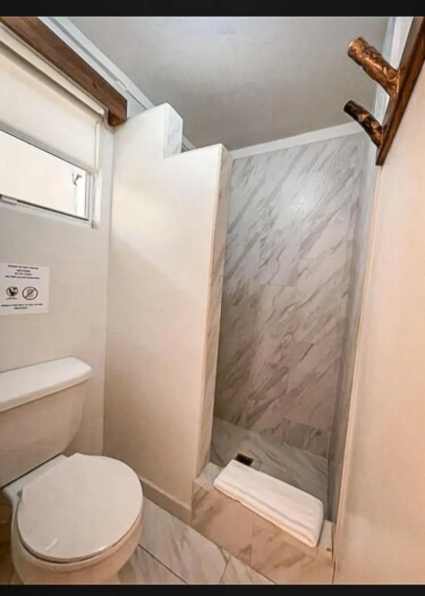 Shower in Mata Rocks Resort