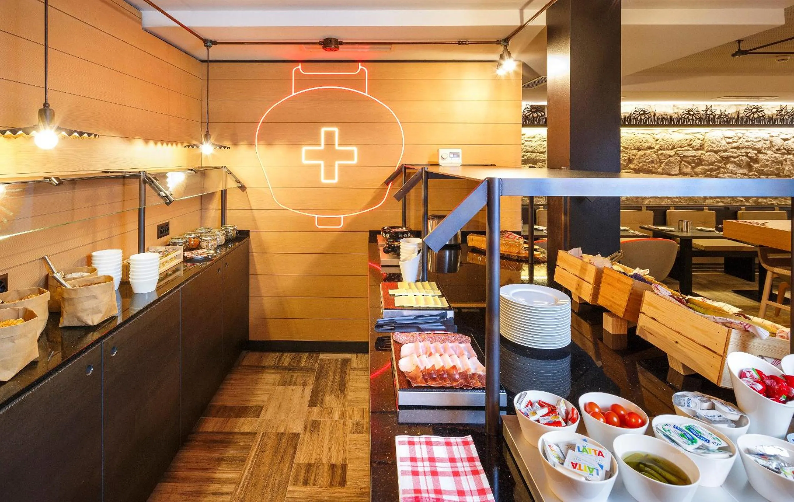 Buffet breakfast in Swiss Night by Fassbind