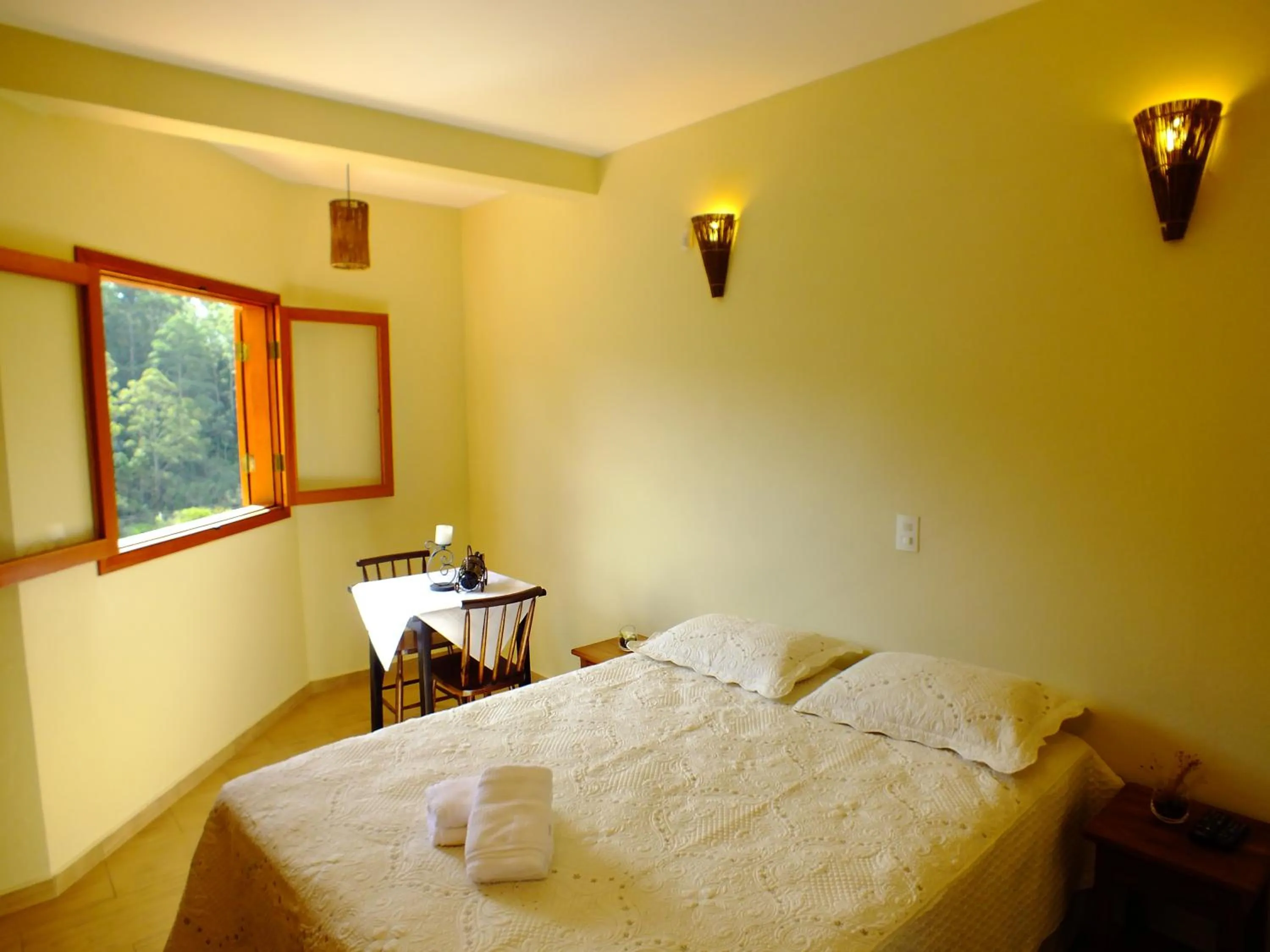 Bed in Pousada Vista da Serra Monte Verde