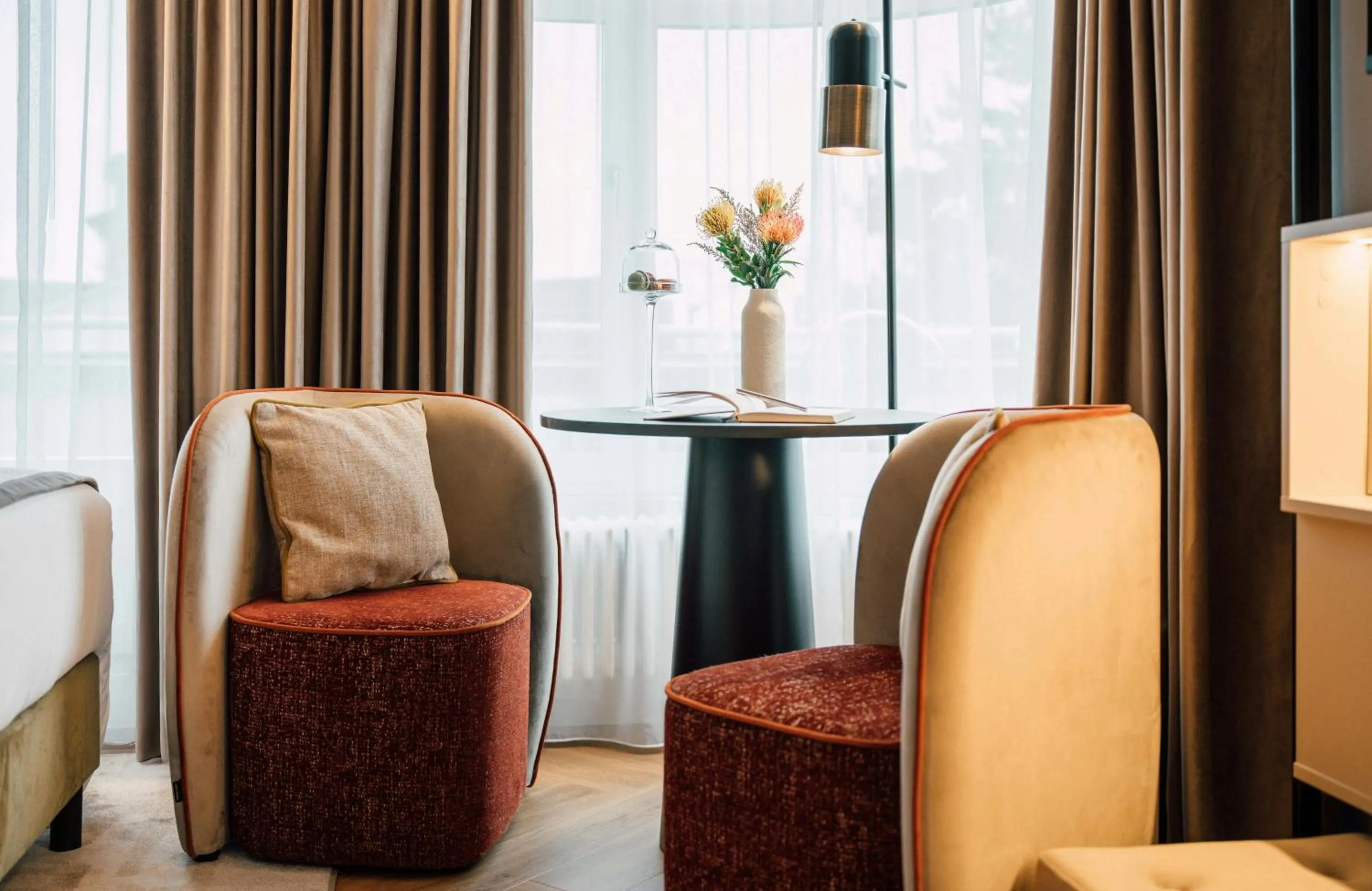 Bedroom in Leonardo Boutique Hotel Rigihof Zurich