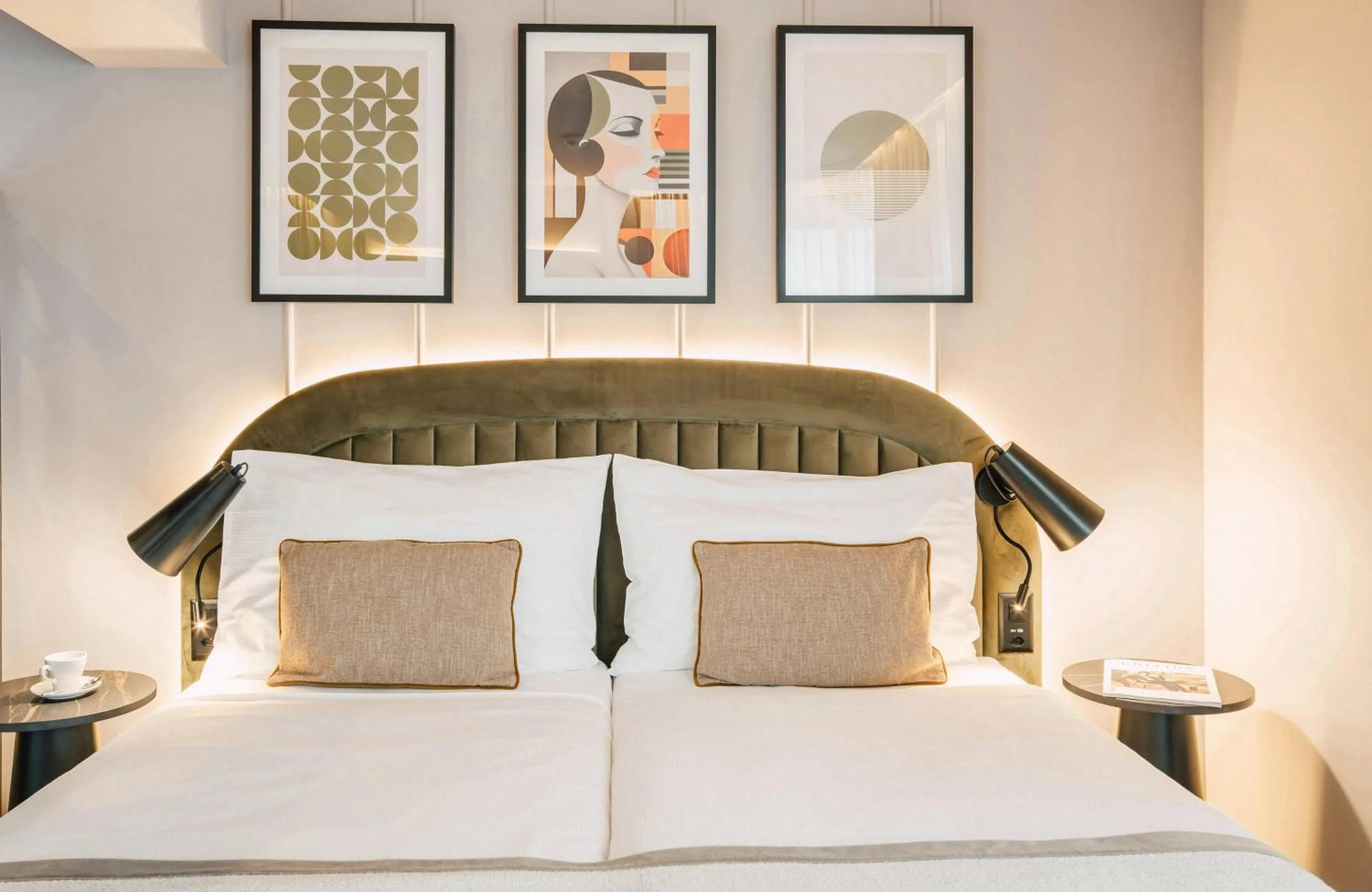 Photo of the whole room, Bed in Leonardo Boutique Hotel Rigihof Zurich