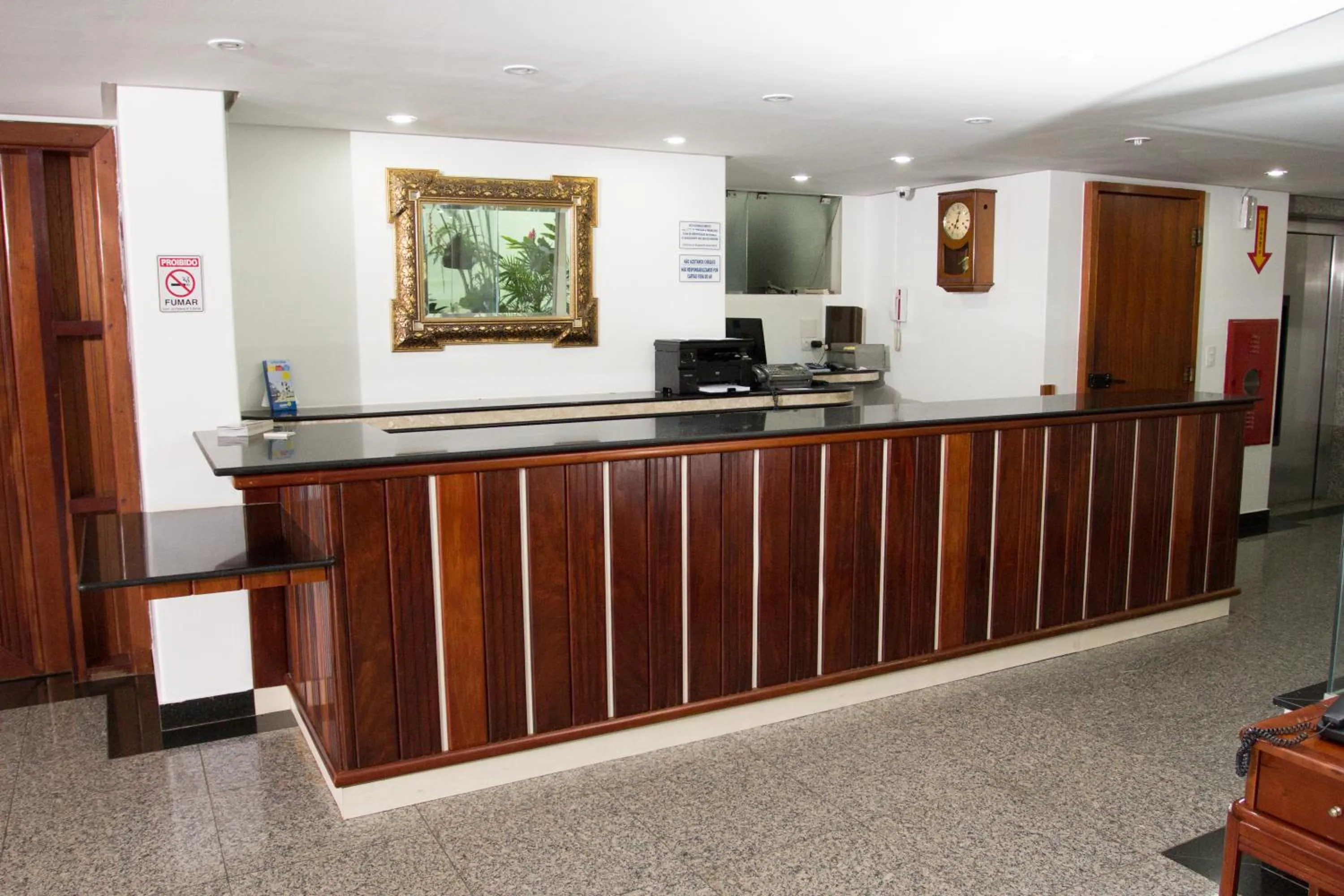 Lobby or reception in Montblanc Hotel