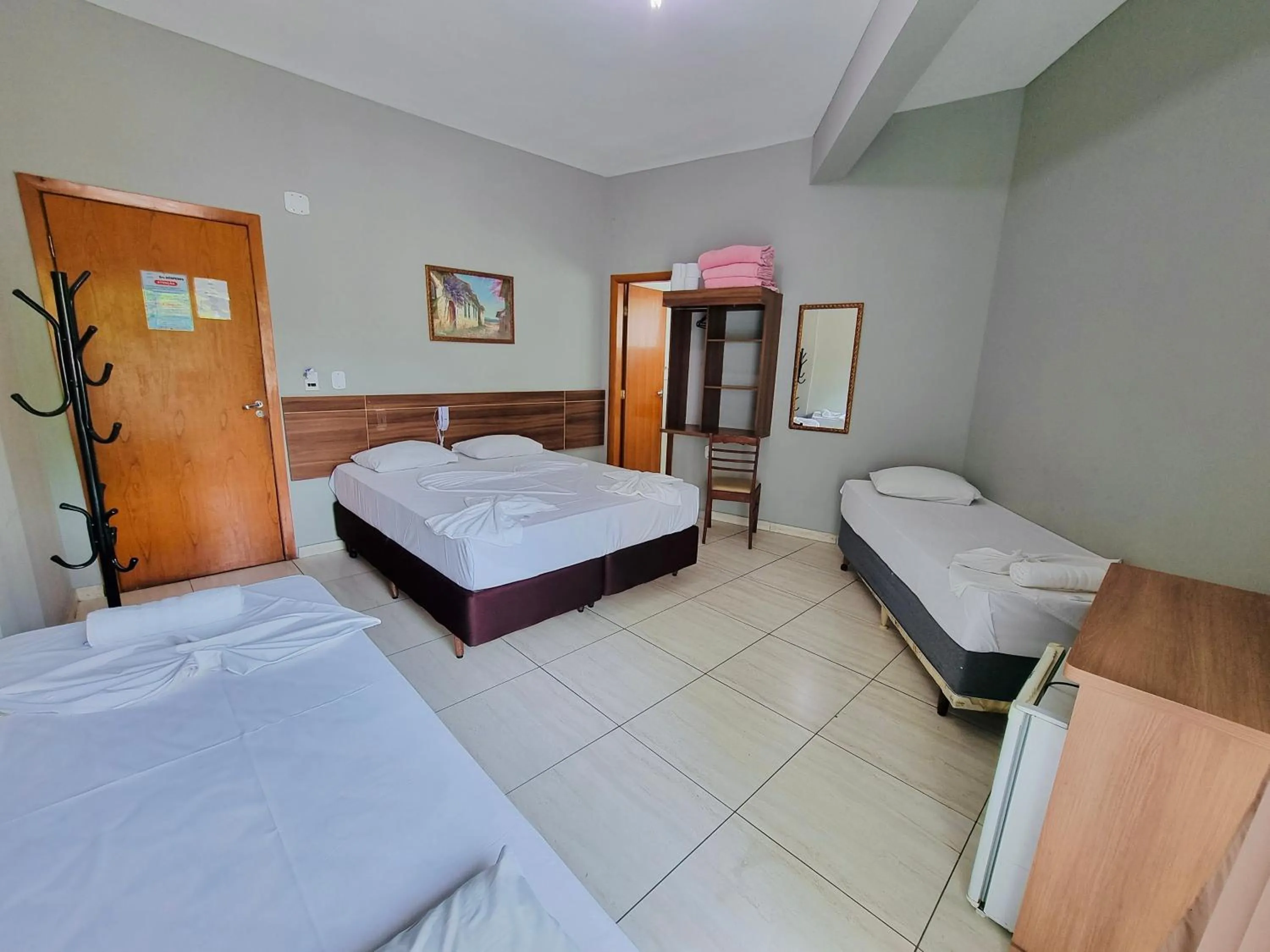 Bed in MAPP Hotel Aparecida-SP