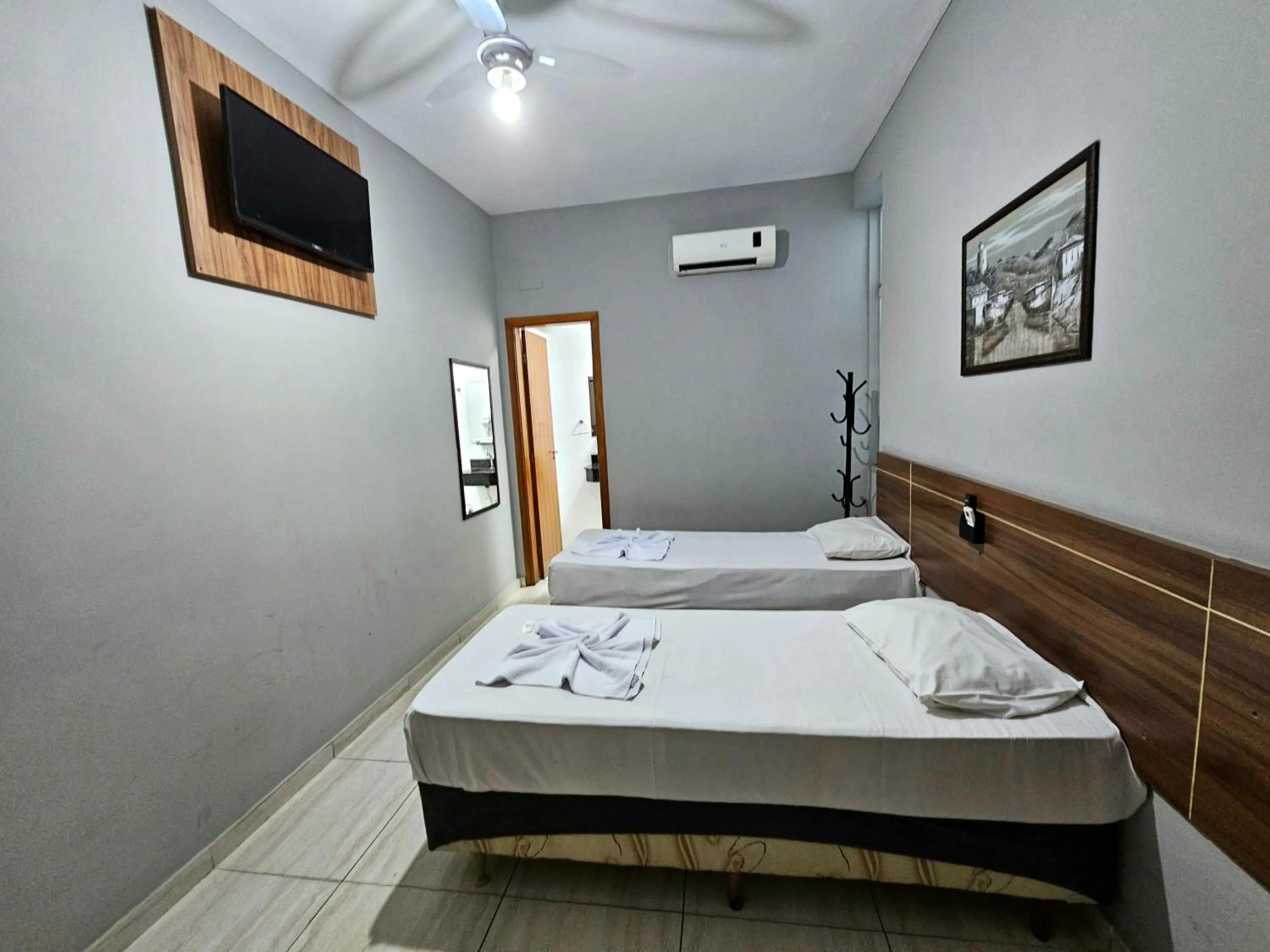 Bed in MAPP Hotel Aparecida-SP