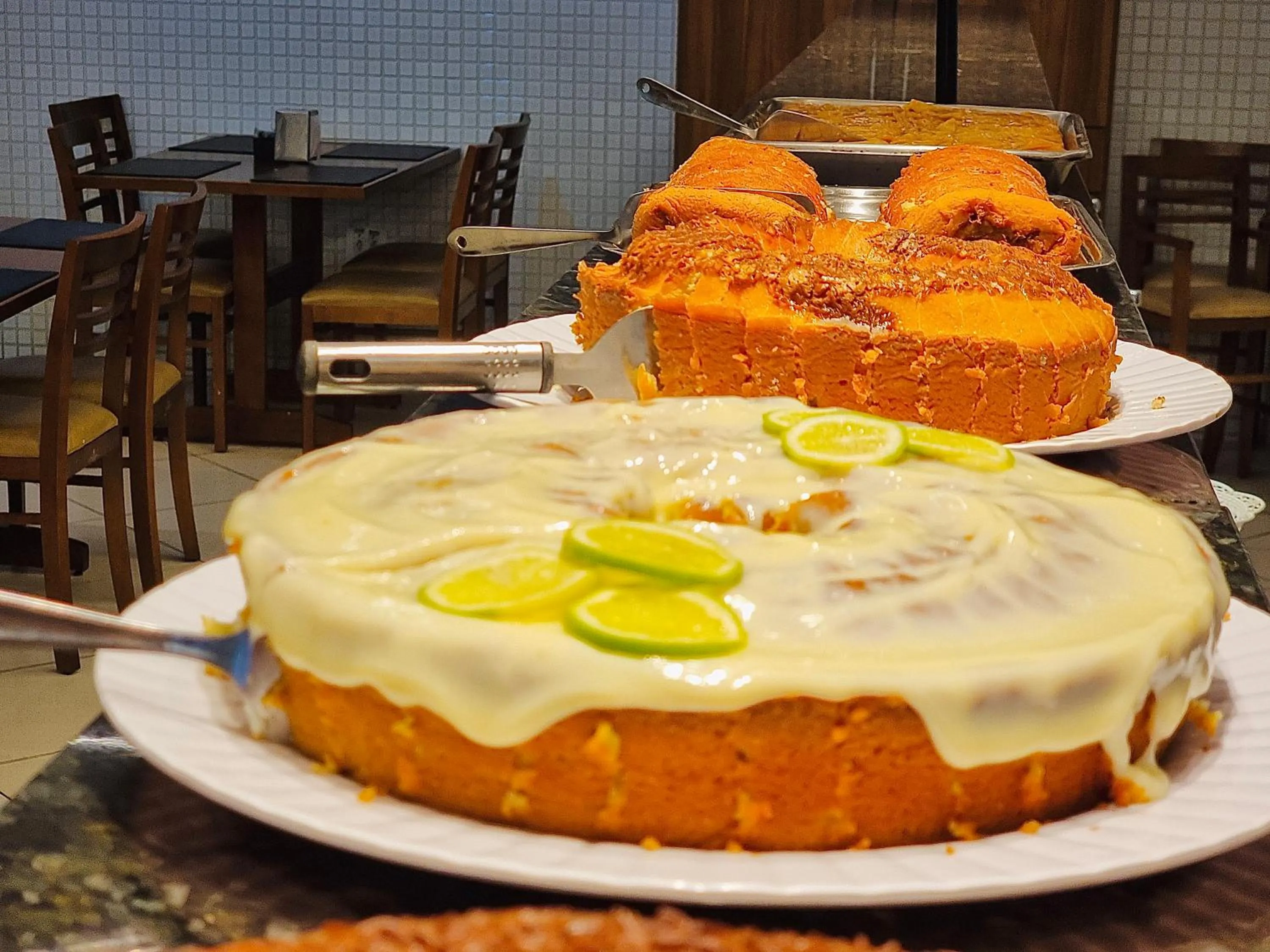 Continental breakfast in MAPP Hotel Aparecida-SP