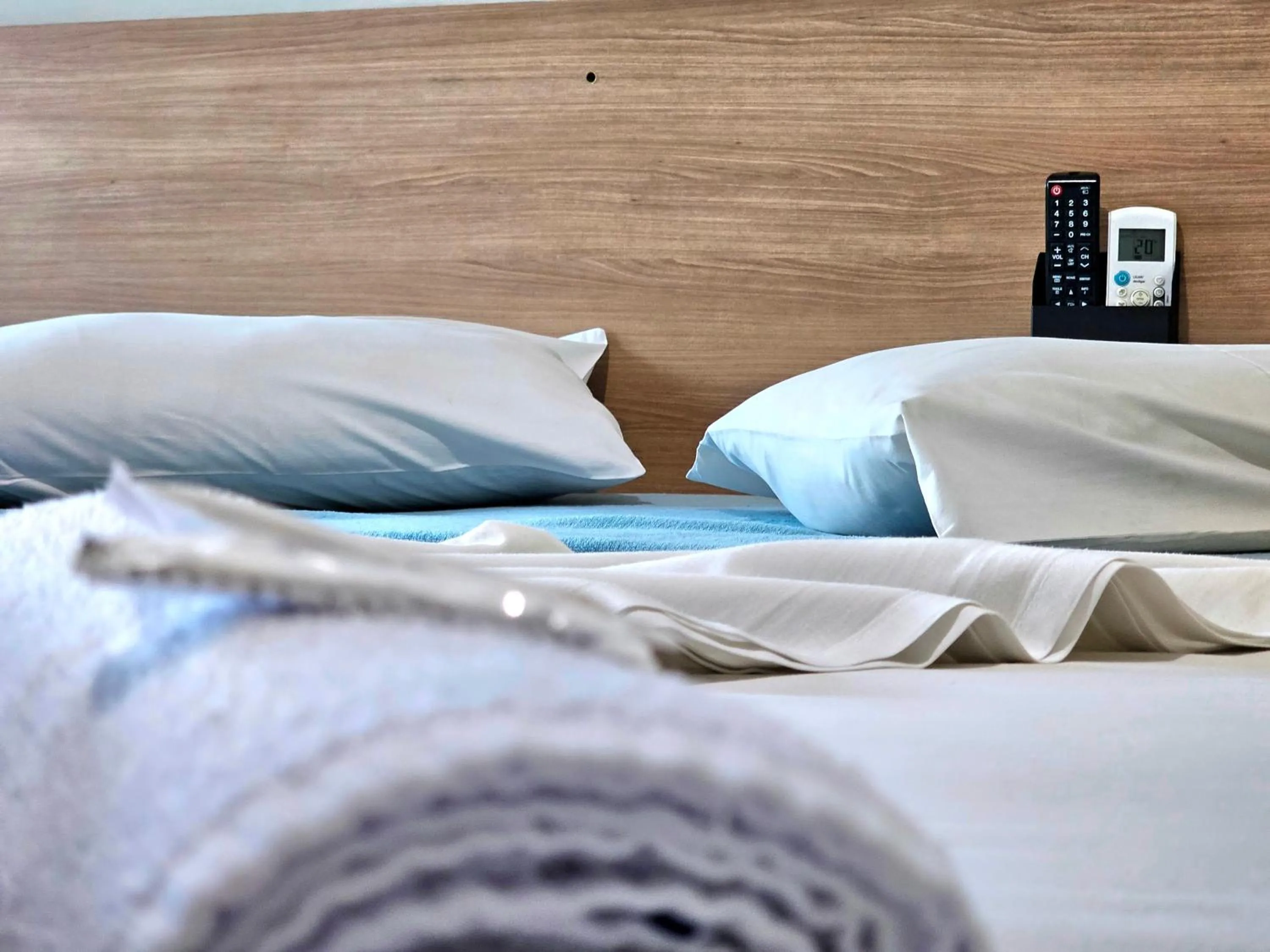 Bed in MAPP Hotel Aparecida-SP