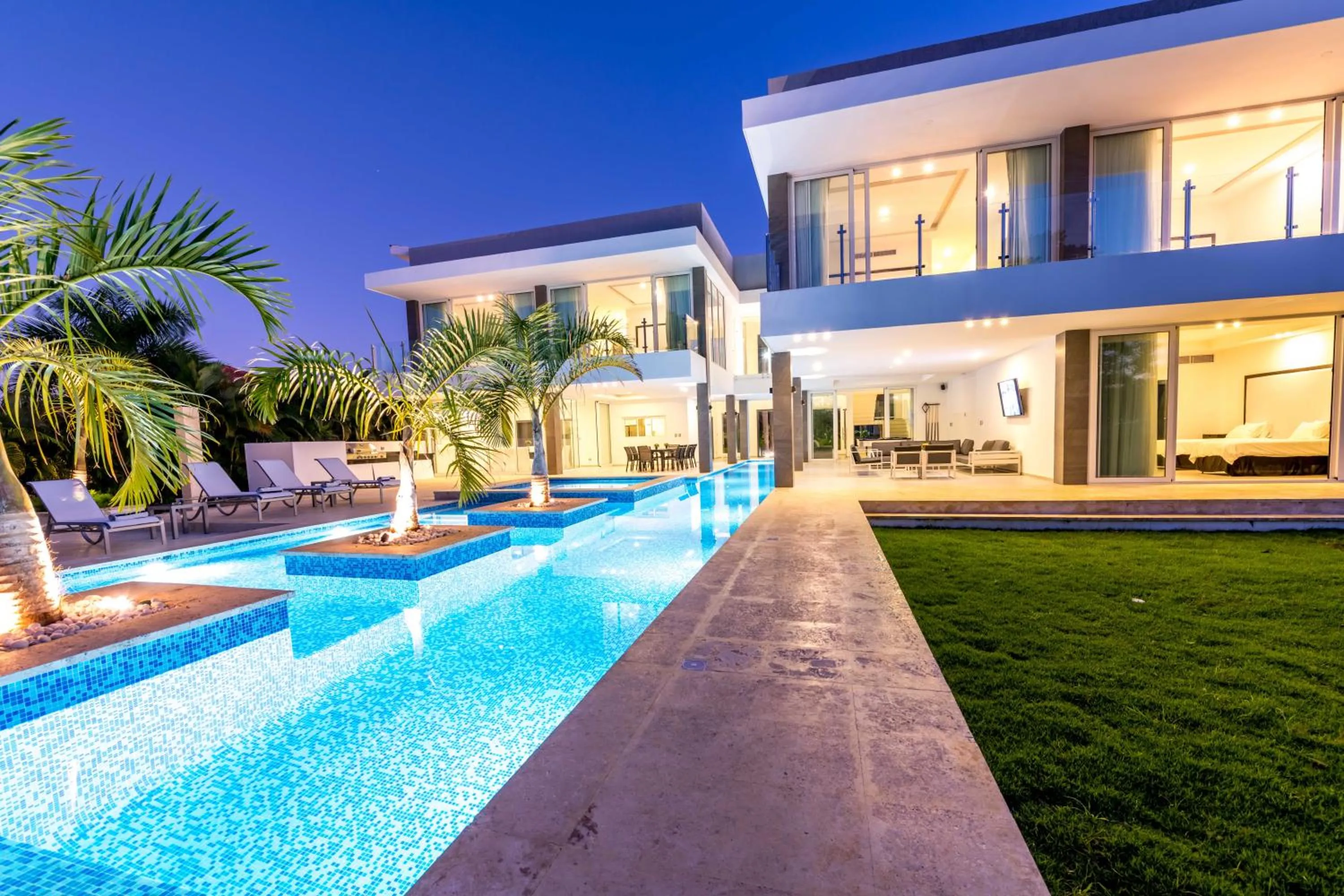 Property building in Modern Brand New Villa with Pool, Jacuzzi, Chef at Cocotal Golf & Country Club