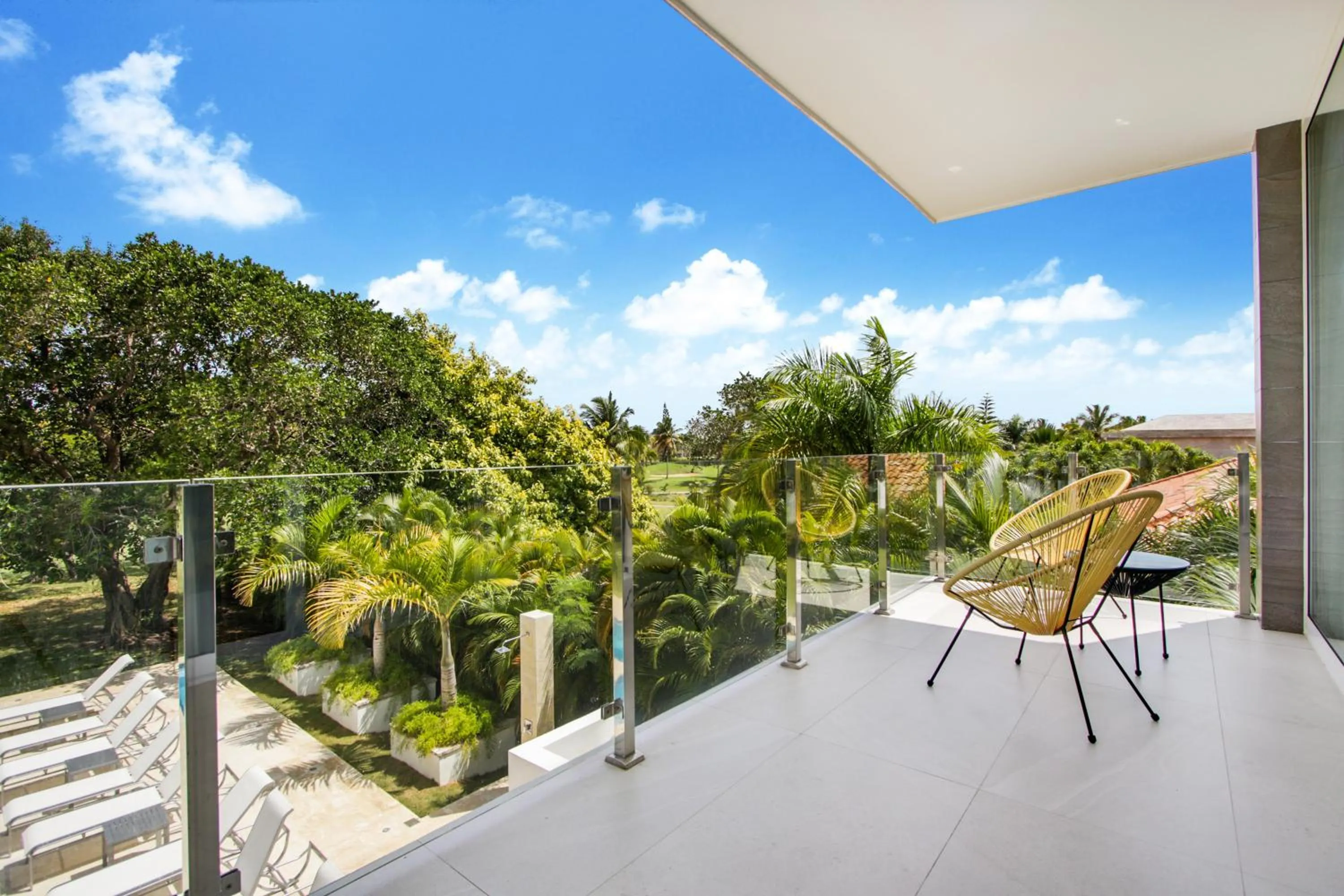 Garden in Modern Brand New Villa with Pool, Jacuzzi, Chef at Cocotal Golf & Country Club