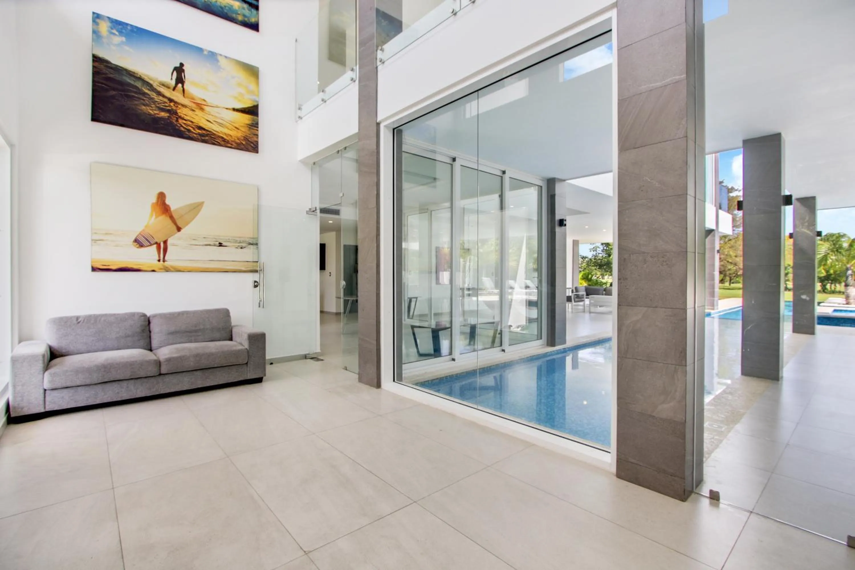 Living room in Modern Brand New Villa with Pool, Jacuzzi, Chef at Cocotal Golf & Country Club