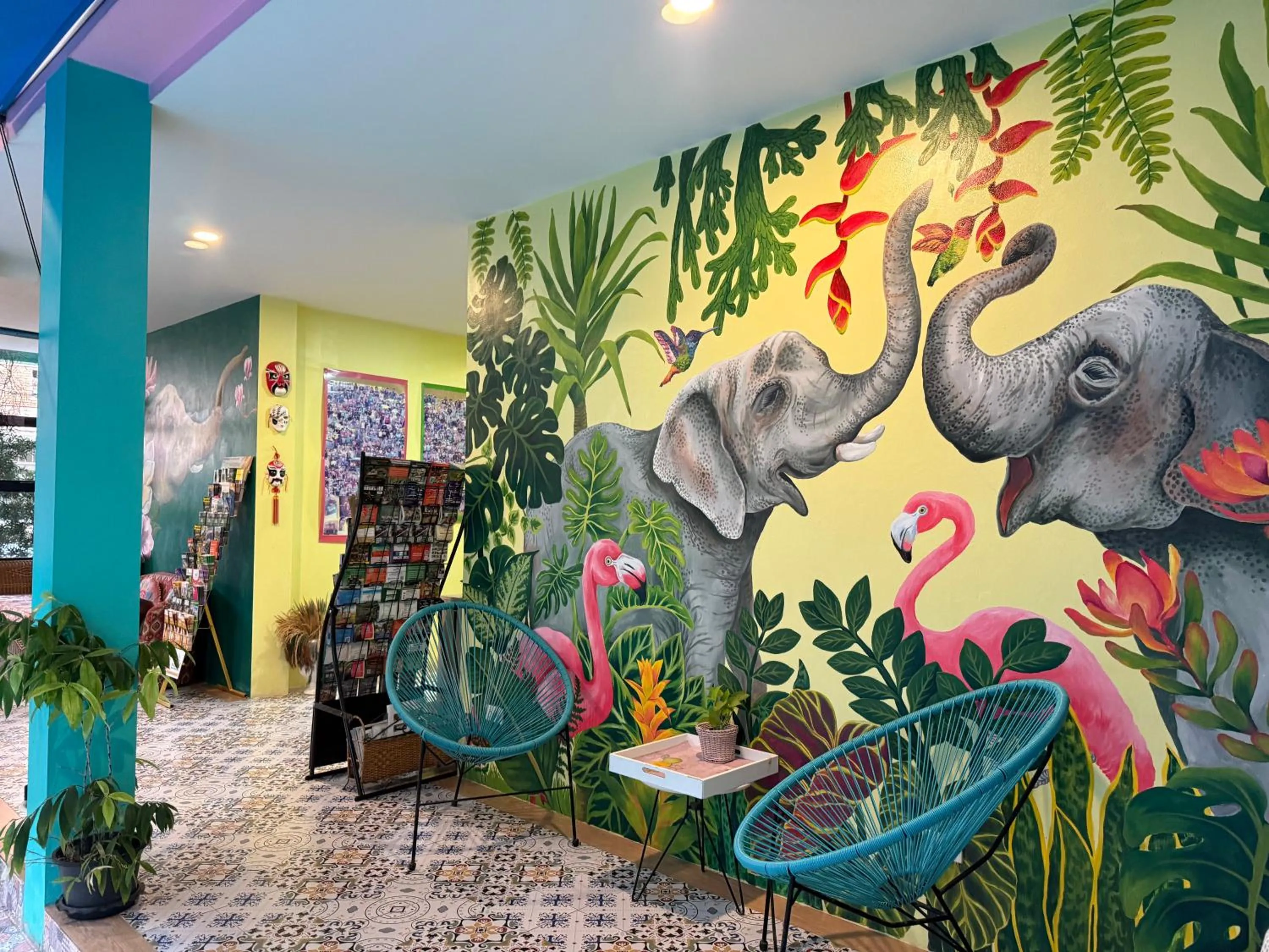 Decorative detail in Chor Chang House