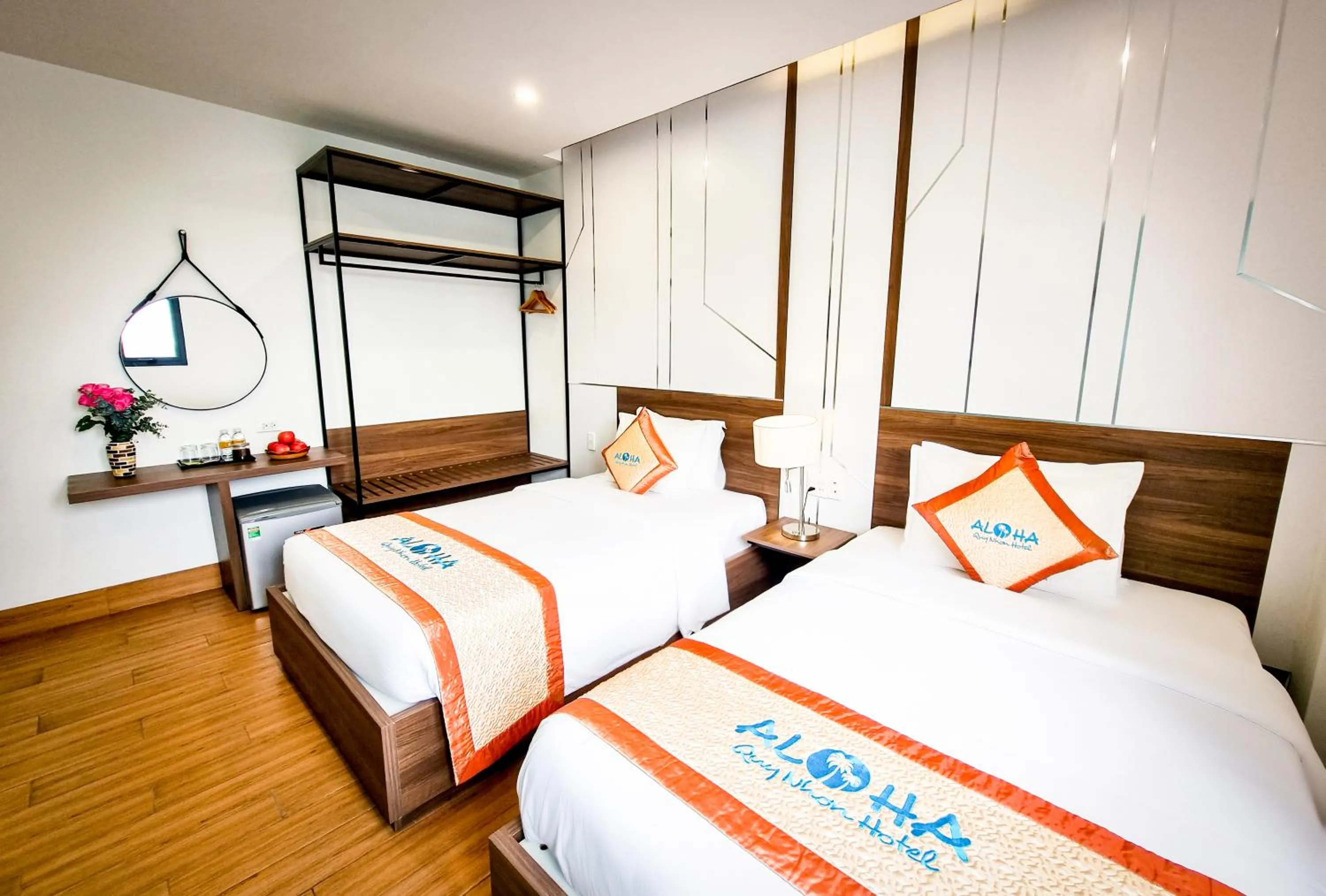 Bed in Aloha Hotel Quy Nhơn