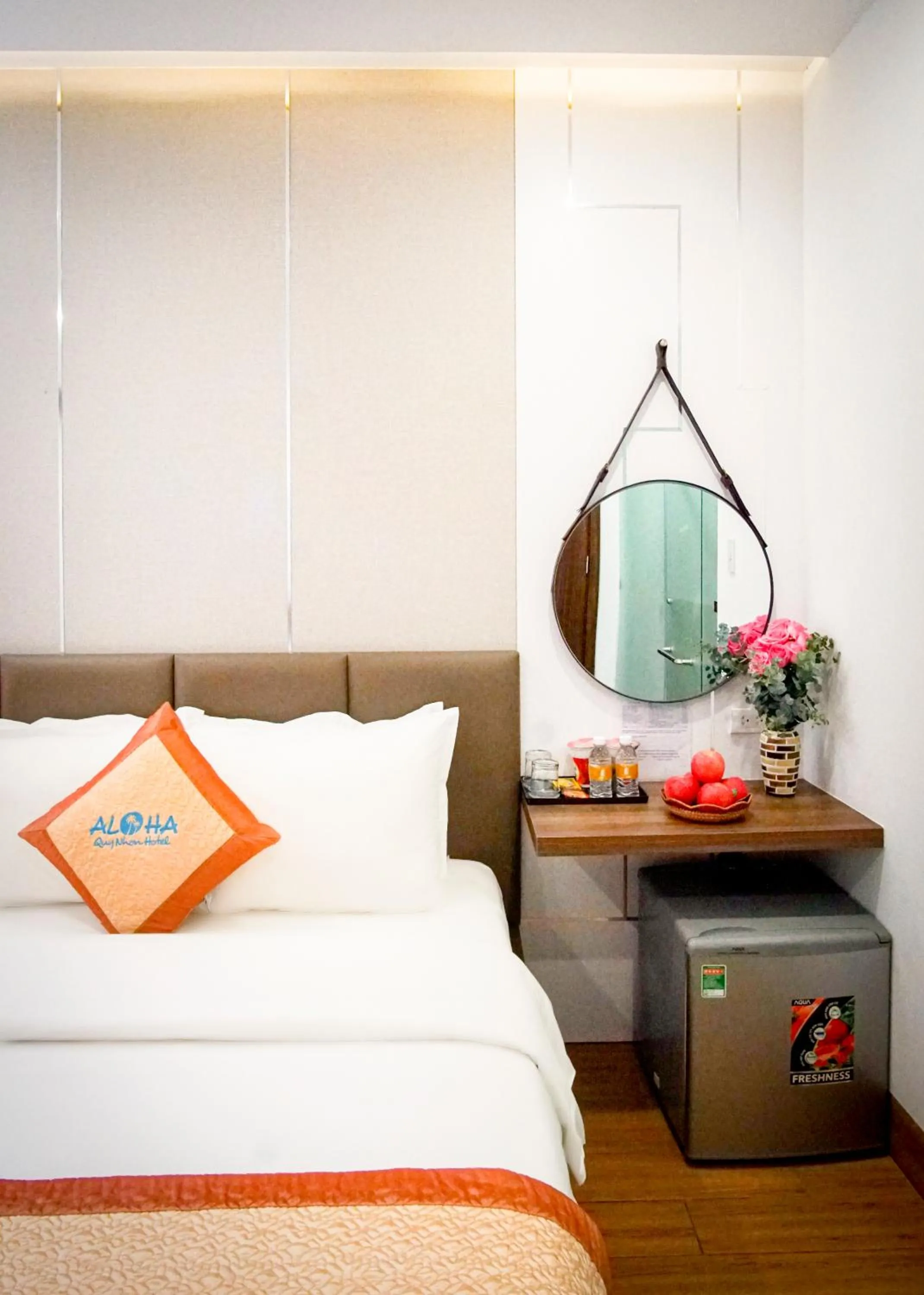 Bed in Aloha Hotel Quy Nhơn