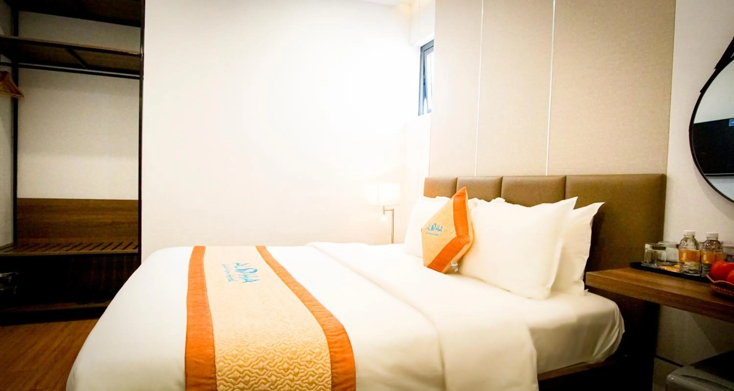 Bed in Aloha Hotel Quy Nhơn