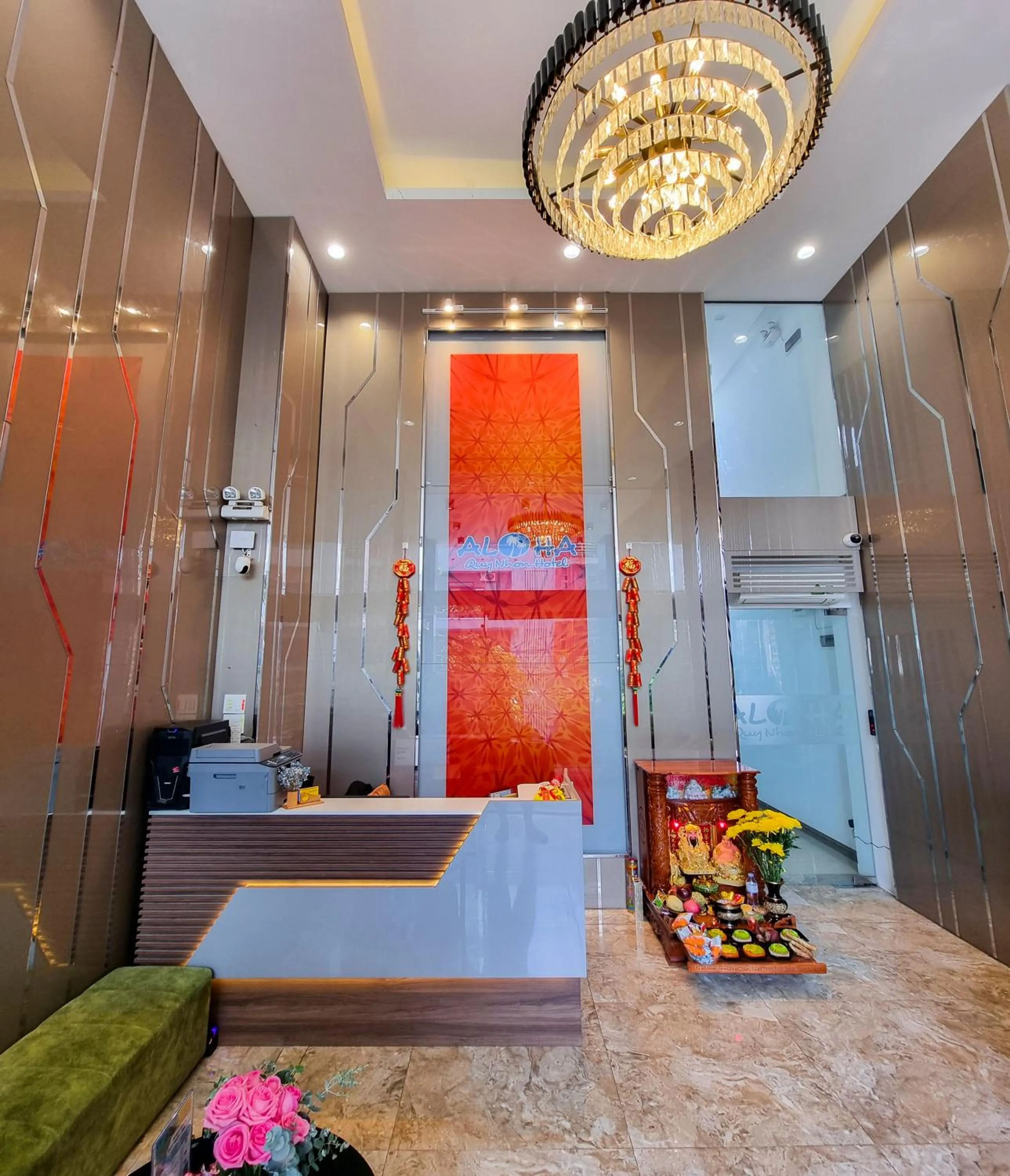 Lobby or reception in Aloha Hotel Quy Nhơn