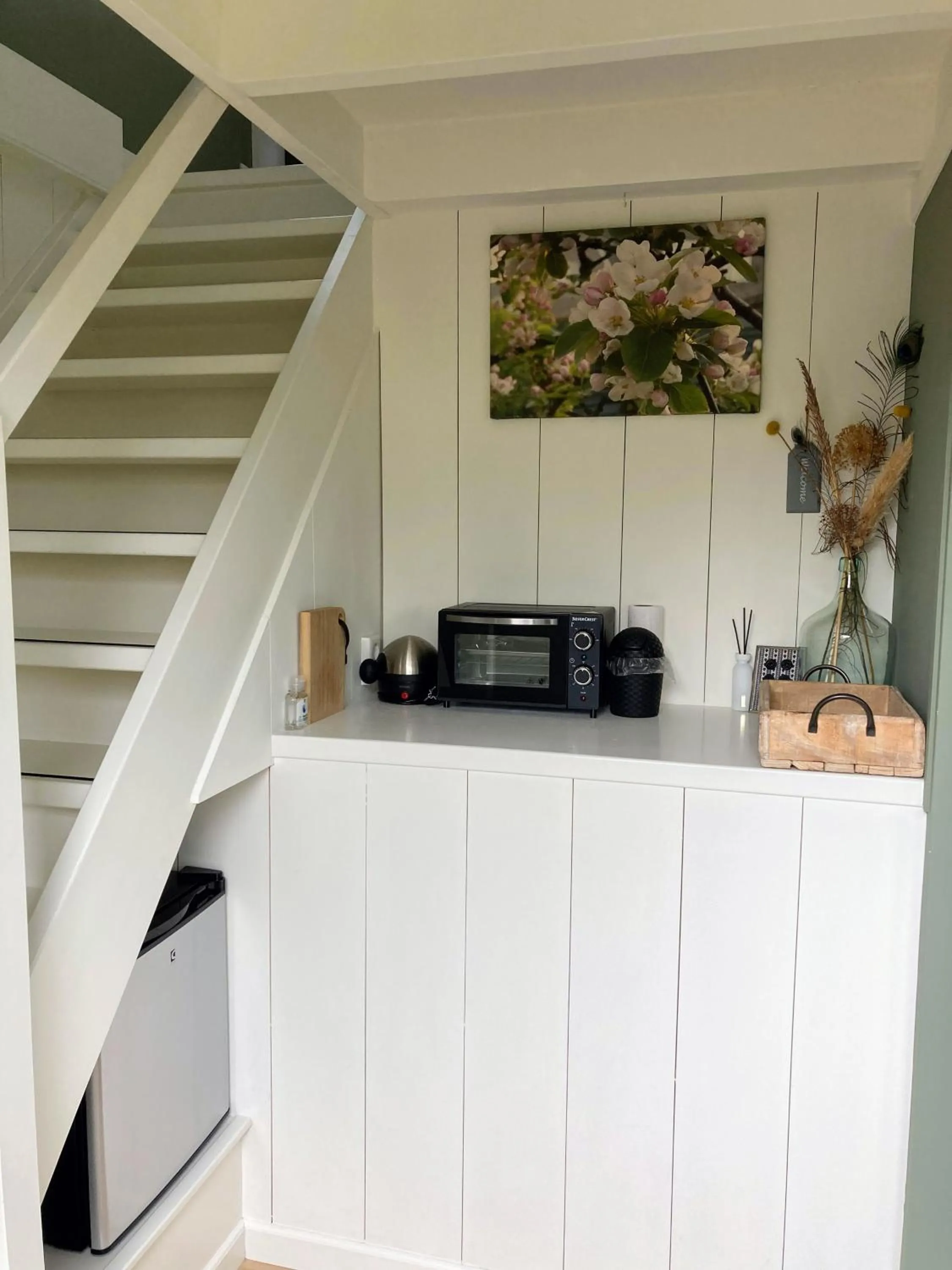 Facade/entrance in bed bij zee