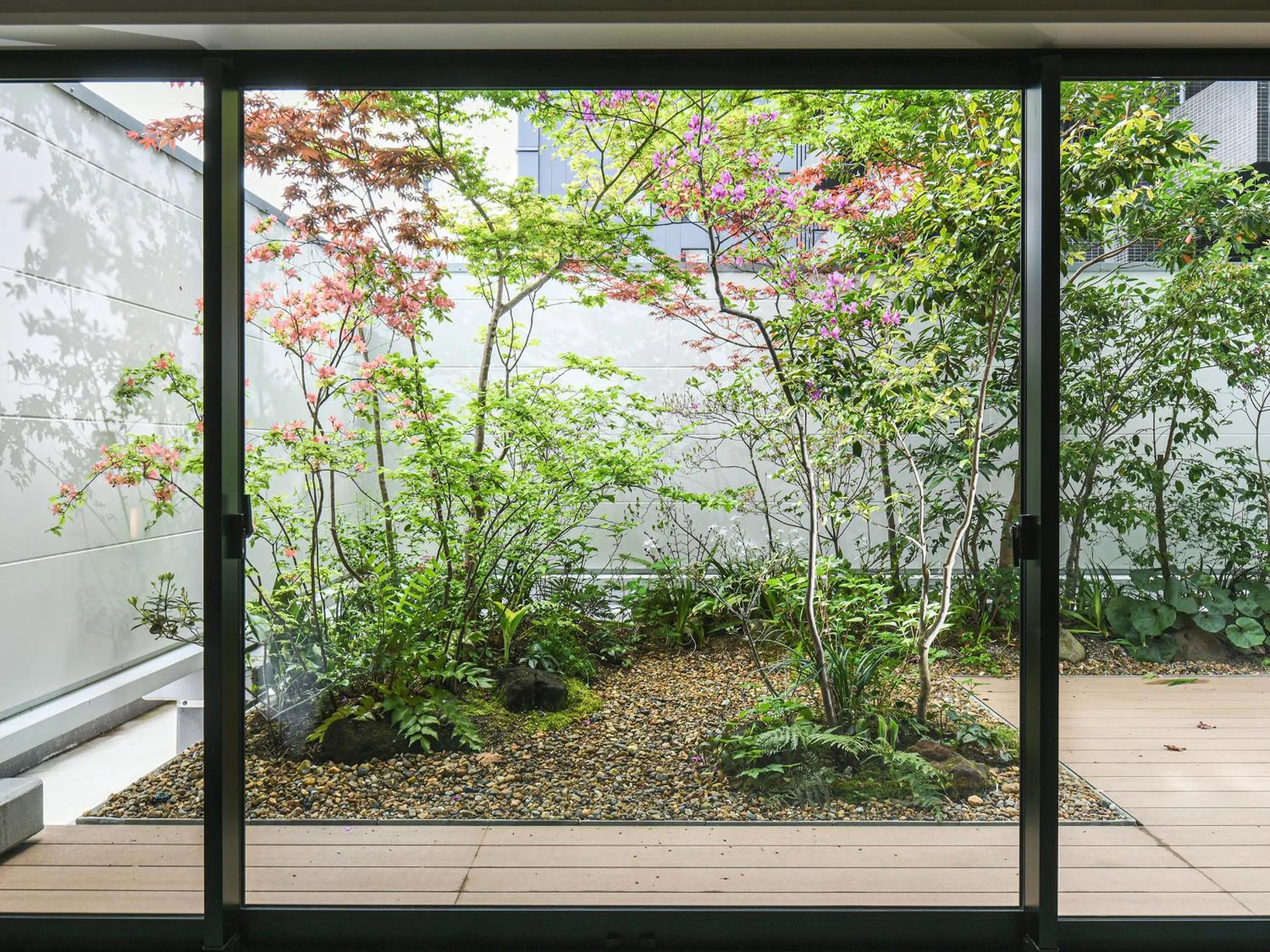 Balcony/Terrace in REF Kyoto Hachijoguchi by VESSEL HOTELS