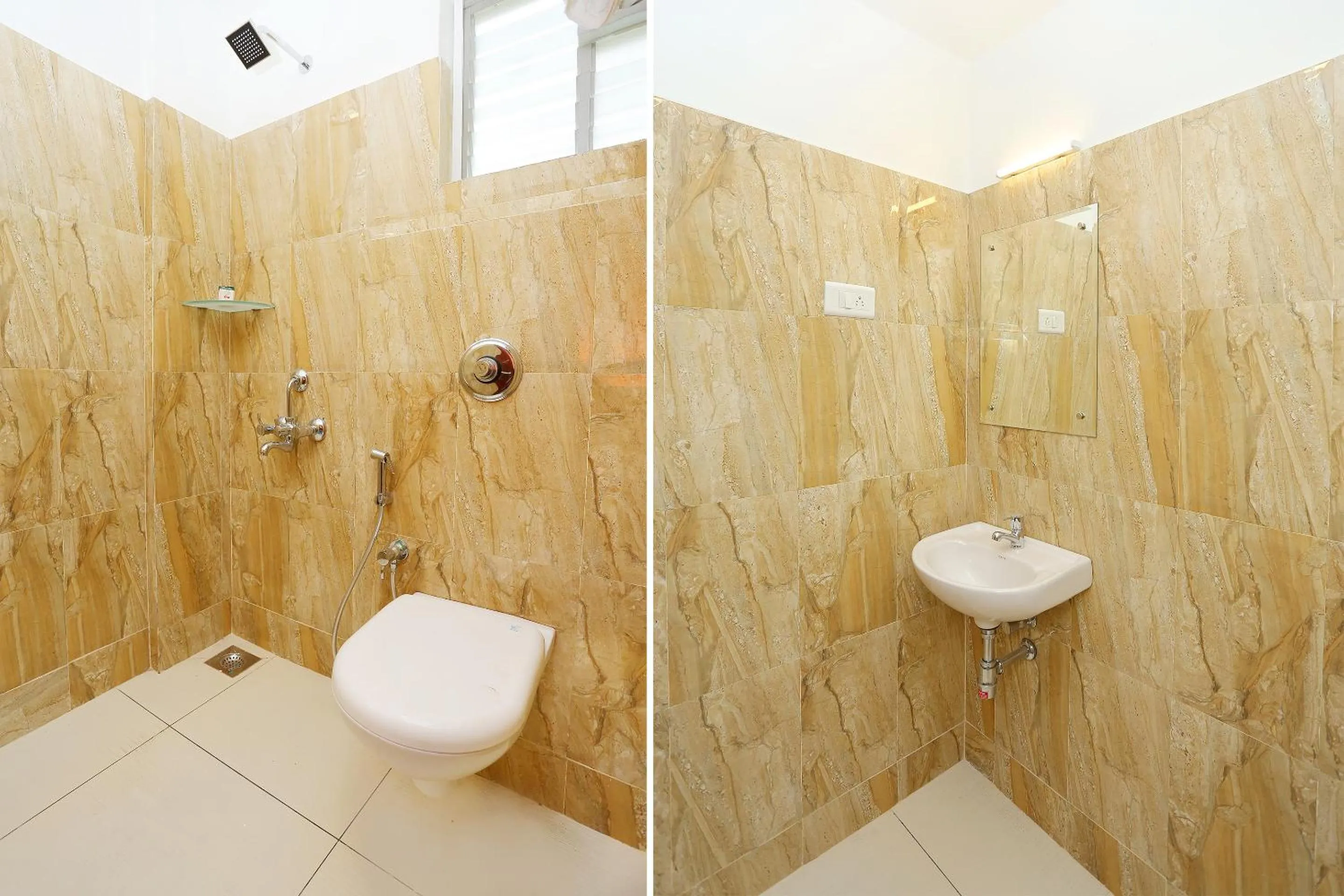 Shower in Aura Residency