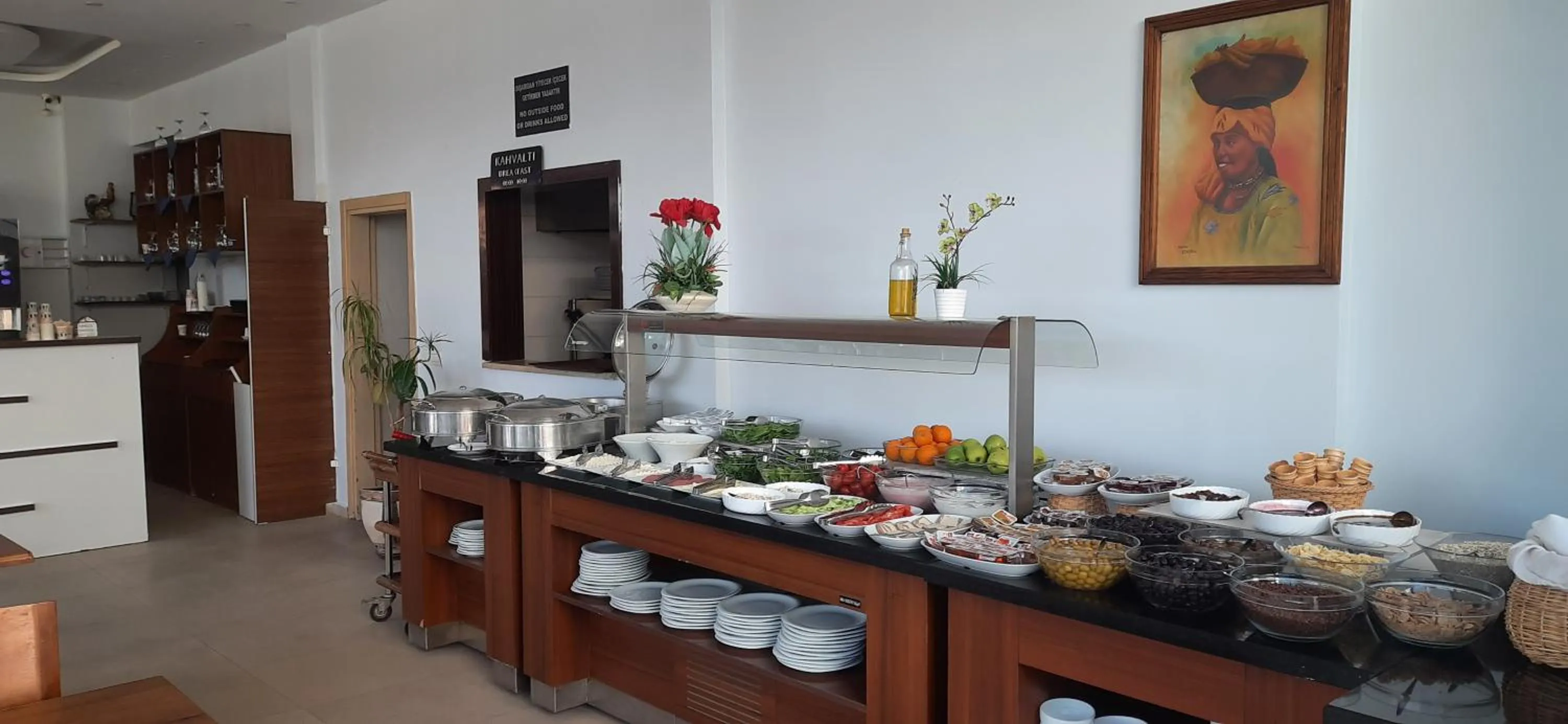 Buffet breakfast in Pamukkale Batu Termal