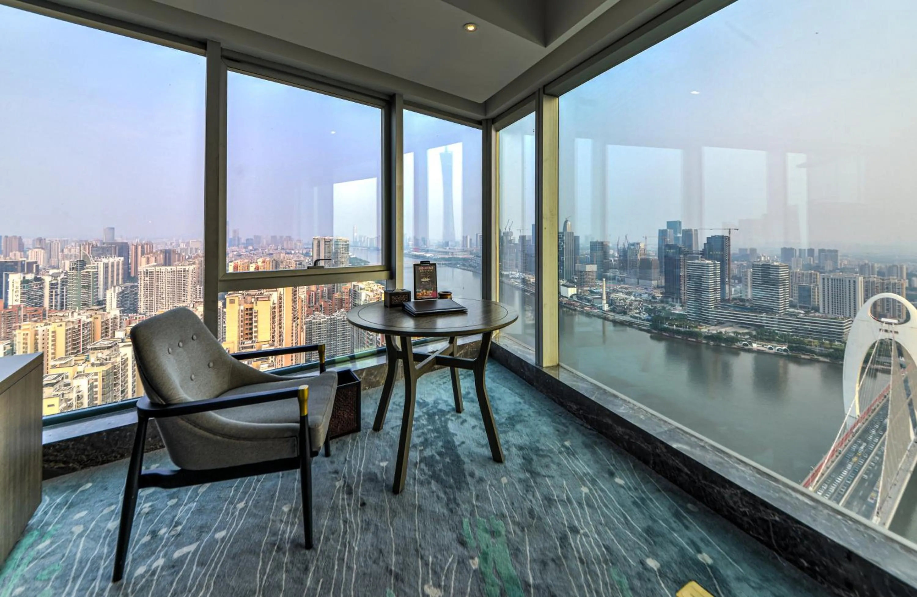 View (from property/room) in Elegant Hotel Guangzhou Zhujiang New Town Canton Tower- Free Shuttle Bus to Canton Fair Complex during Canton Fair period