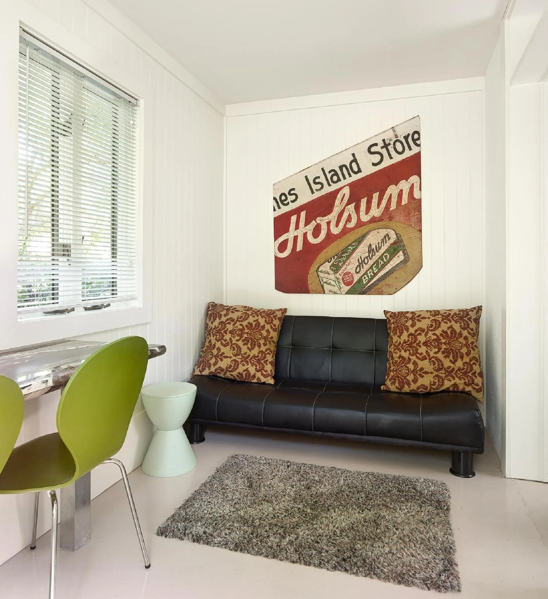 Bed in Folly Vacation 620 apartment w/bonus room, one block to the beach & pet friendly