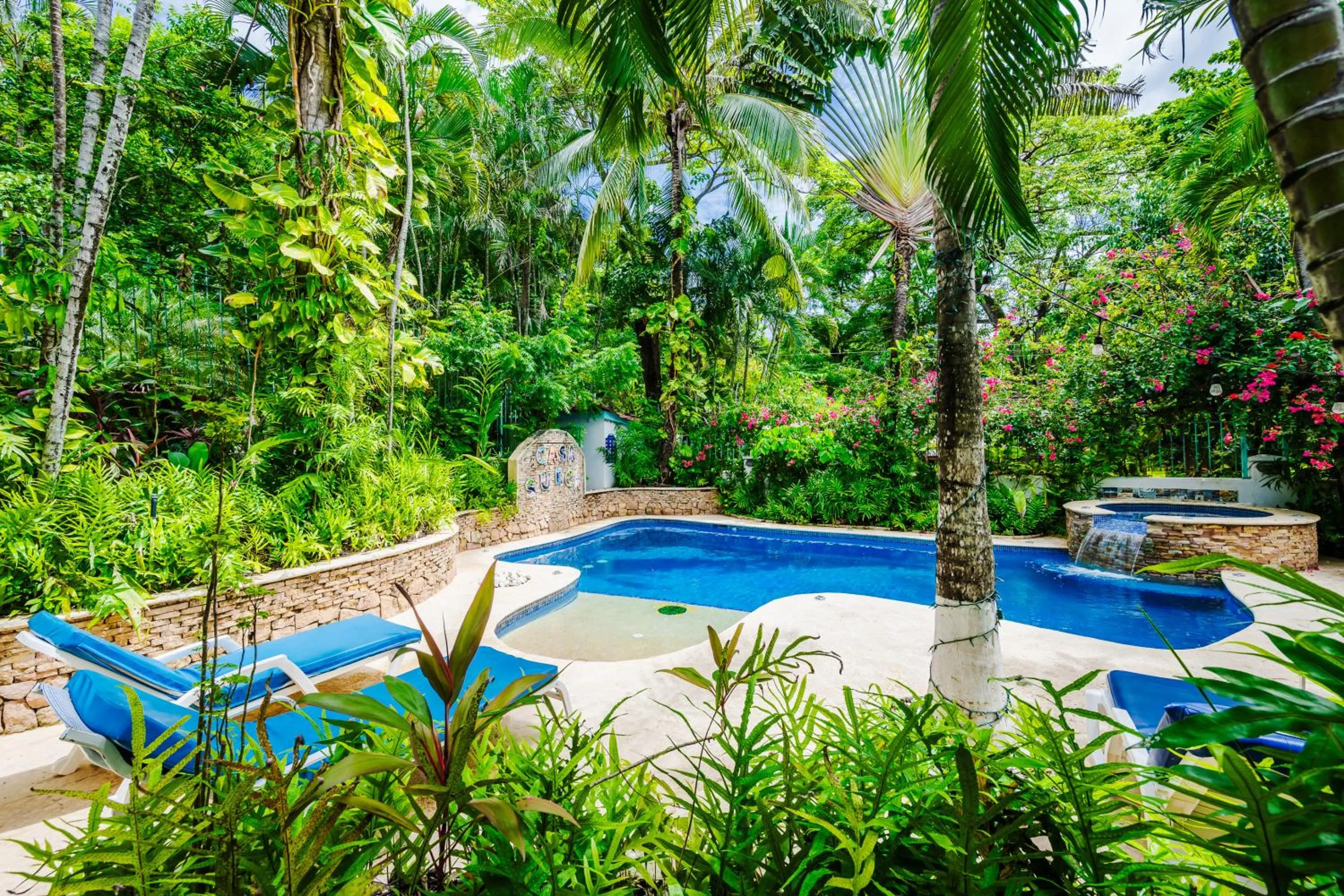 Swimming pool in Casa Sueca Hotel - At the Beach