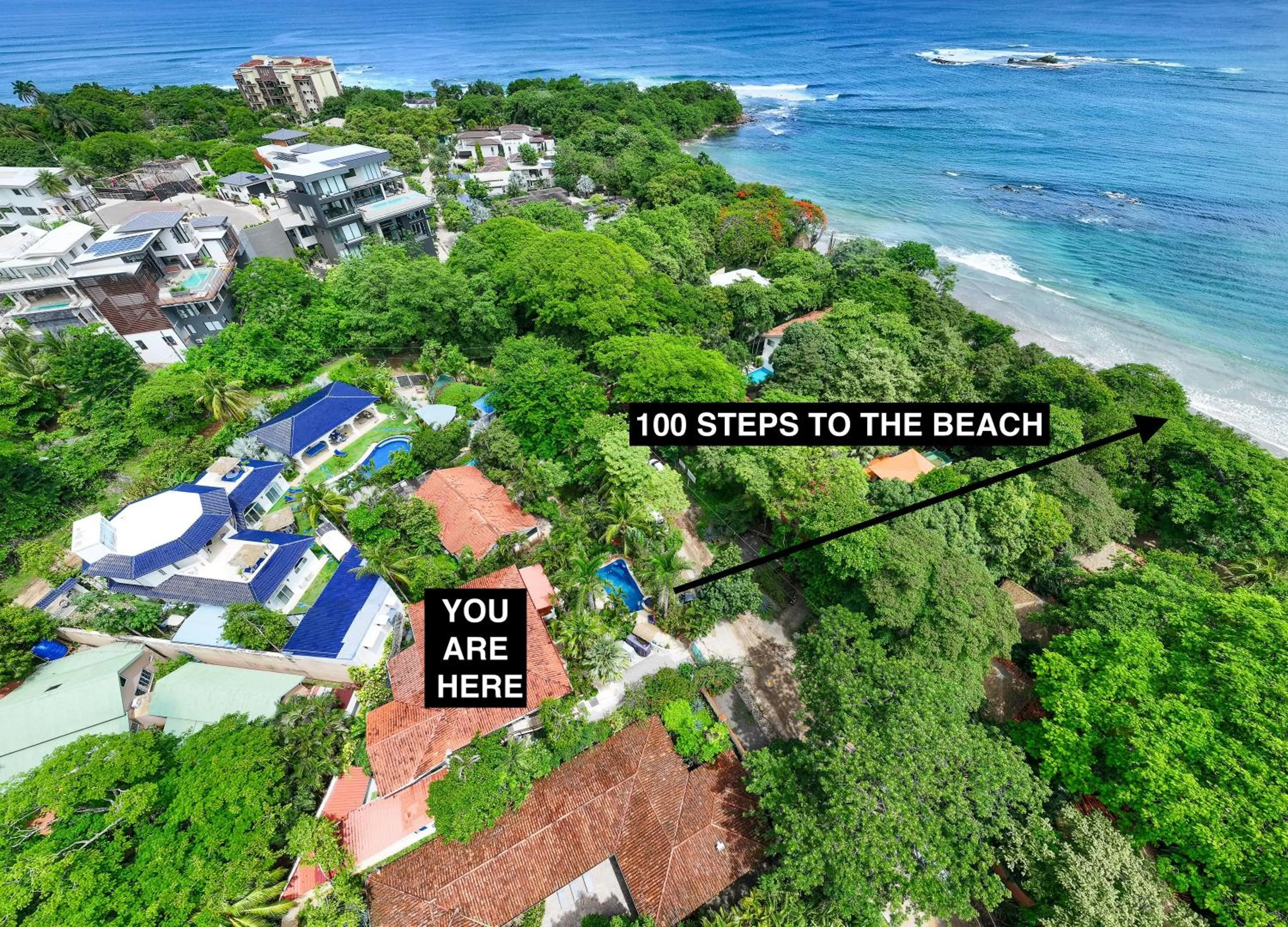 Natural landscape in Casa Sueca Hotel - At the Beach