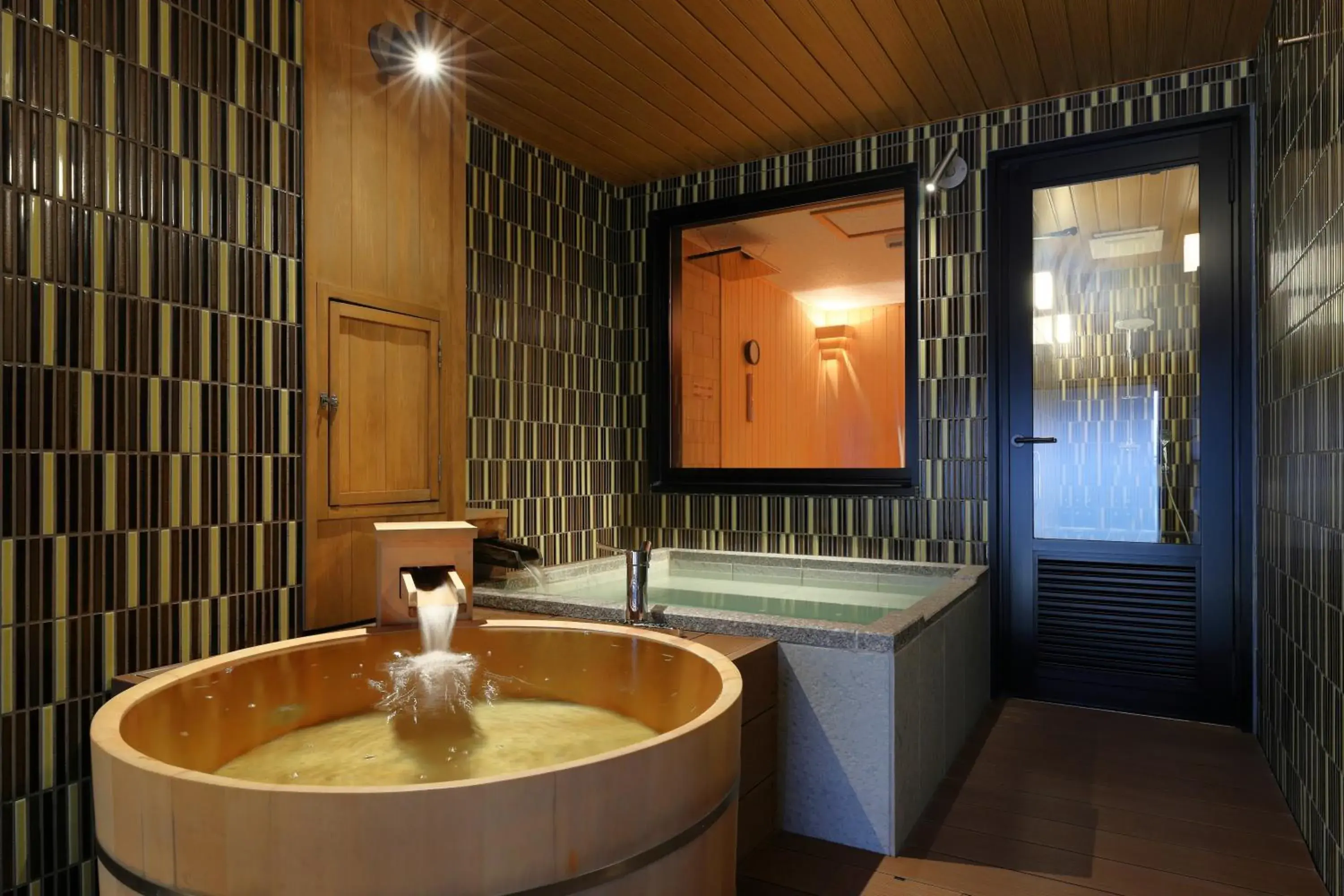 Junior Suite with Sauna in Yorokobinoyado Takamatsu Junior Suite with Sauna in Yorokobinoyado Takamatsu