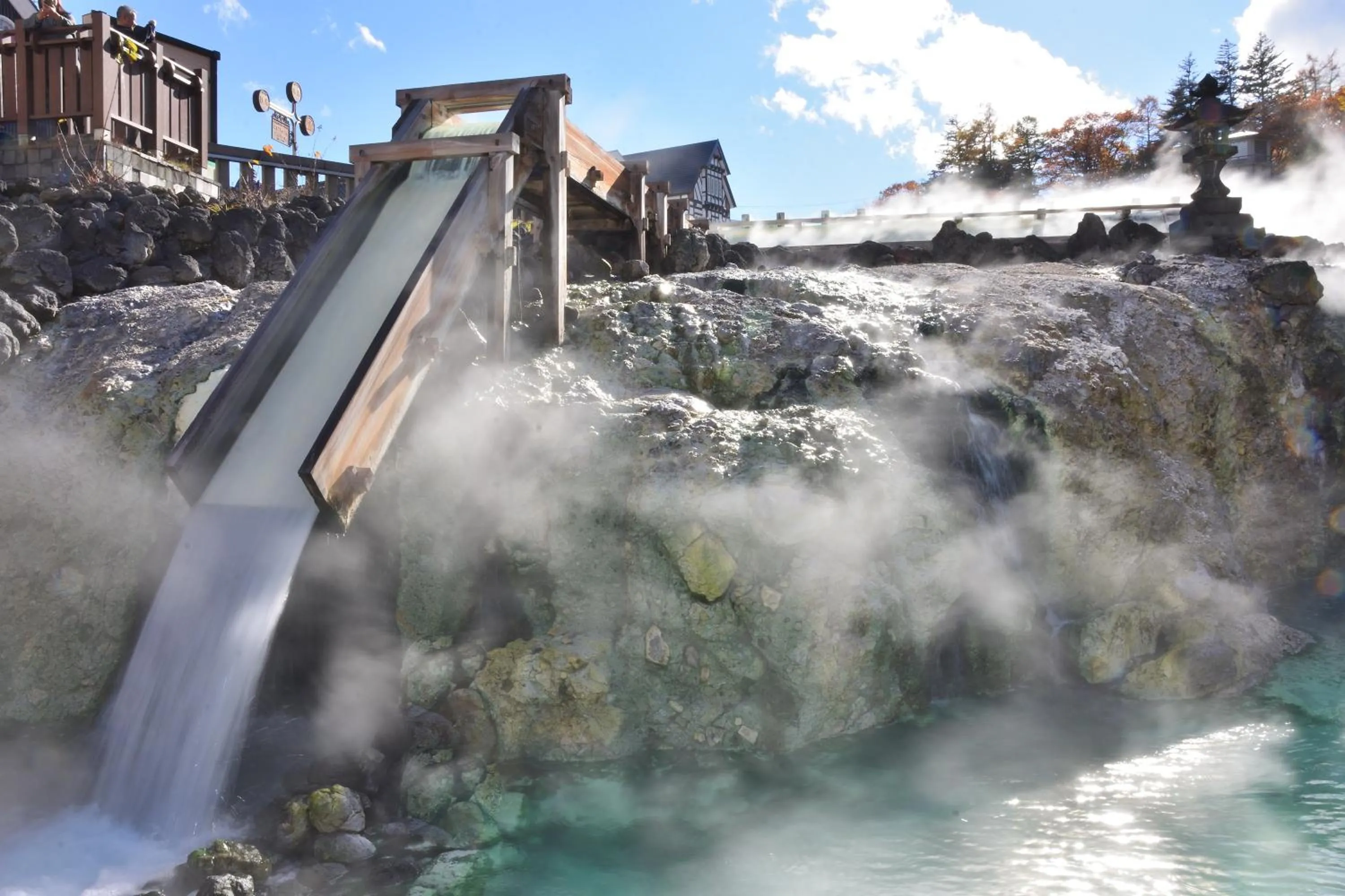 Nearby landmark in Yorokobinoyado Takamatsu
