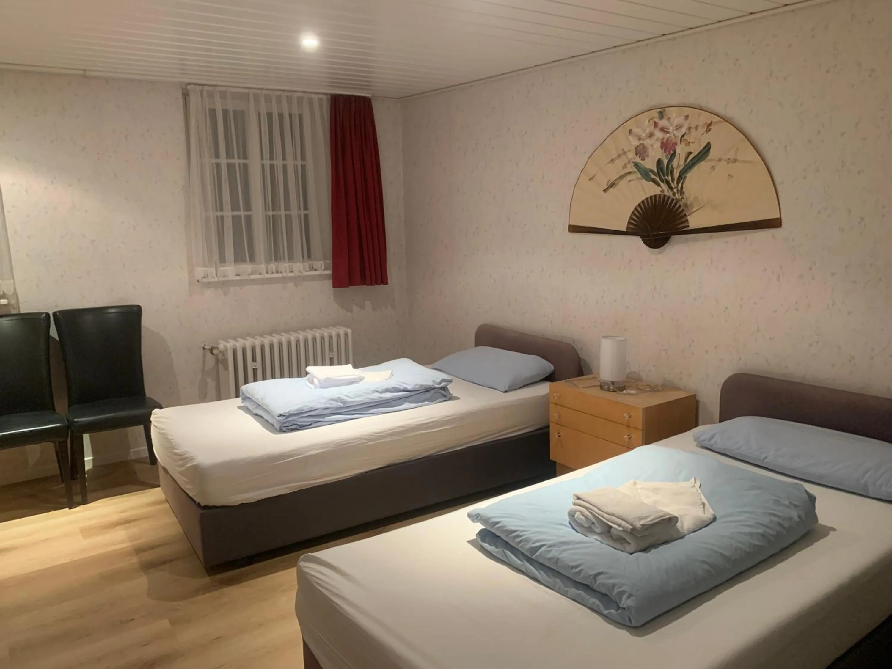 Bed in China Restaurant Hotel Lotus