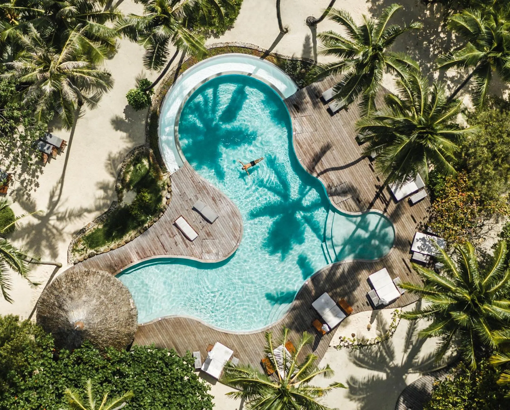 Pool view in Le Taha'a by Pearl Resorts