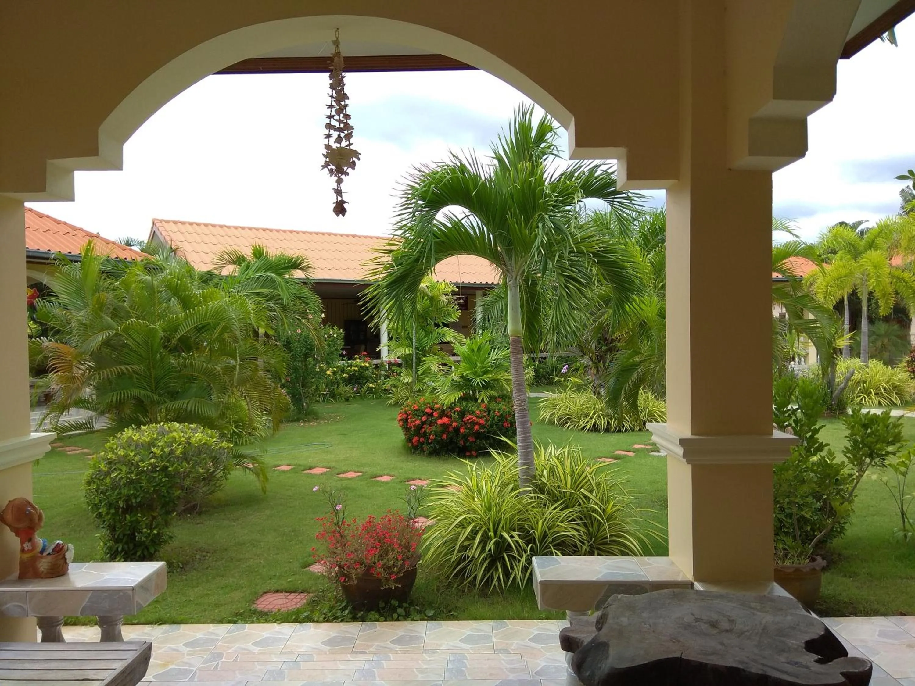 Patio in Stella Resort